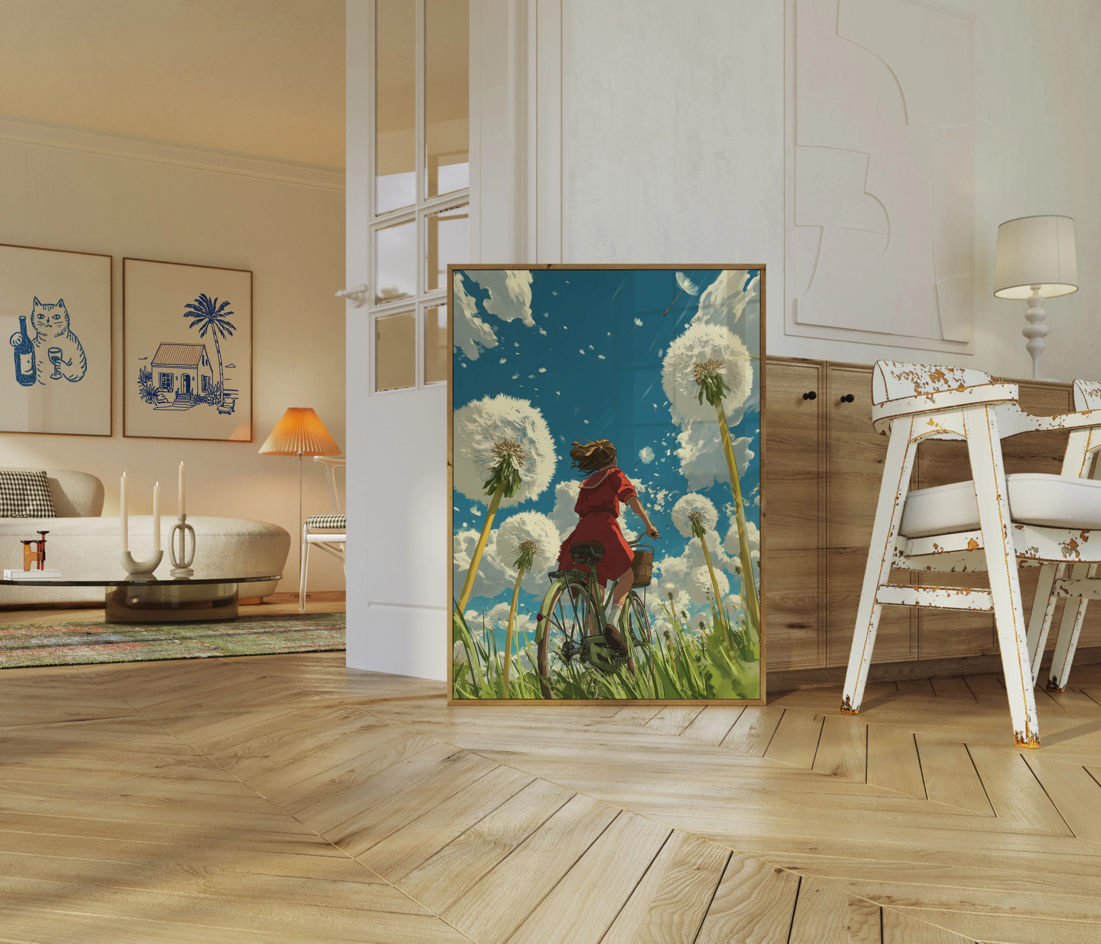 Summer Bicycle Dandelion Dream Poster - Image 5