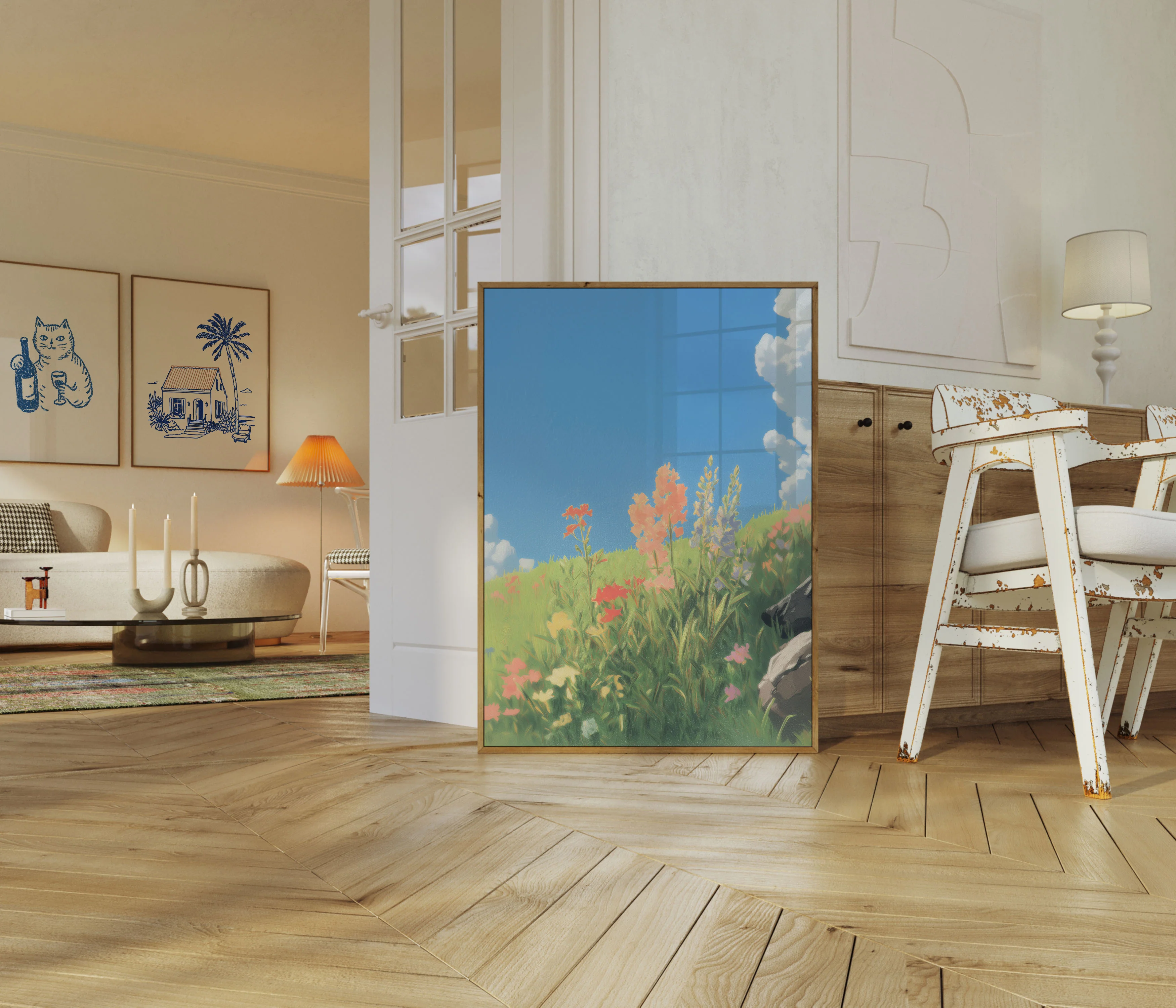 Summer Wildflower Meadow Poster - Image 5