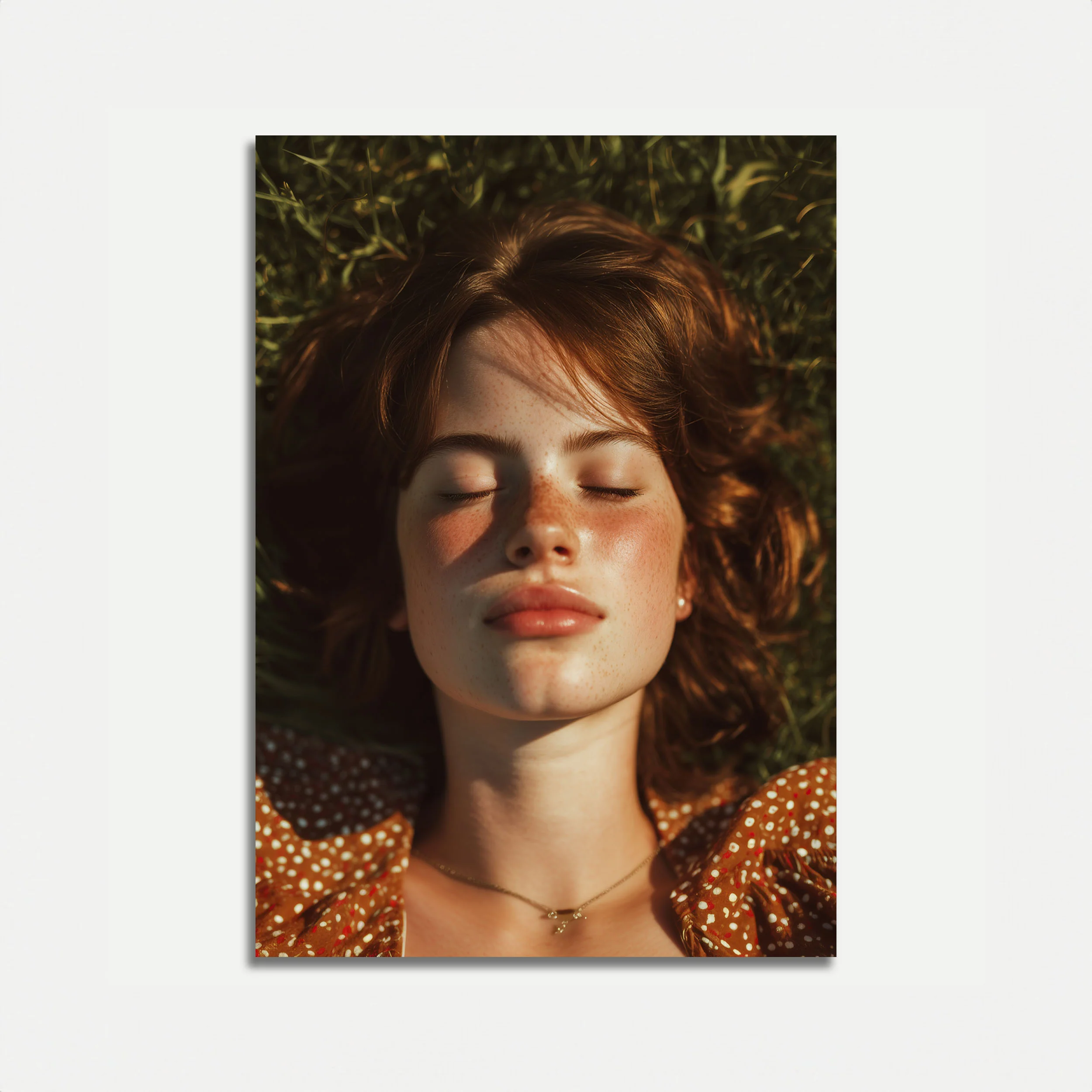Sunlit Serenity Afternoon Poster