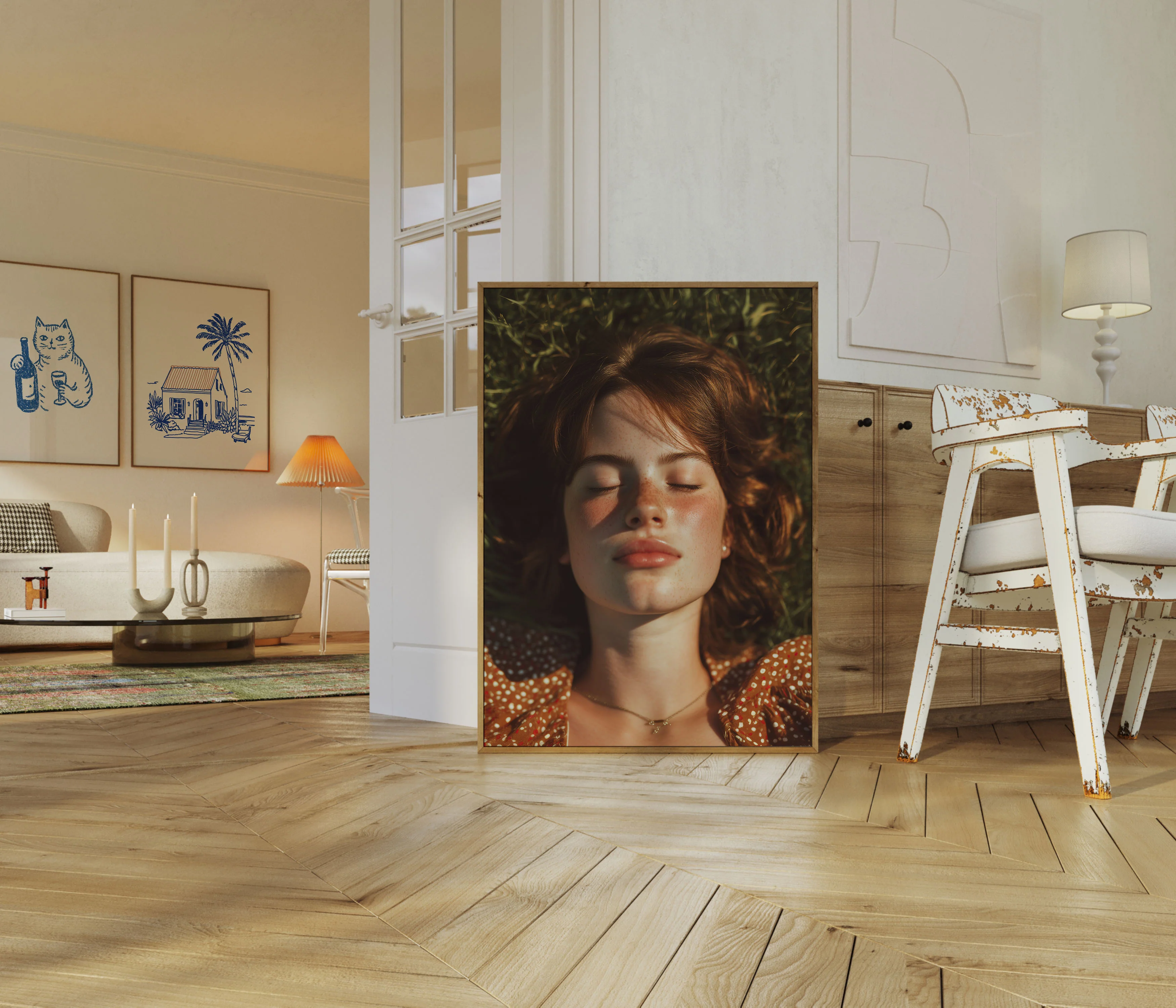 Sunlit Serenity Afternoon Poster - Image 5