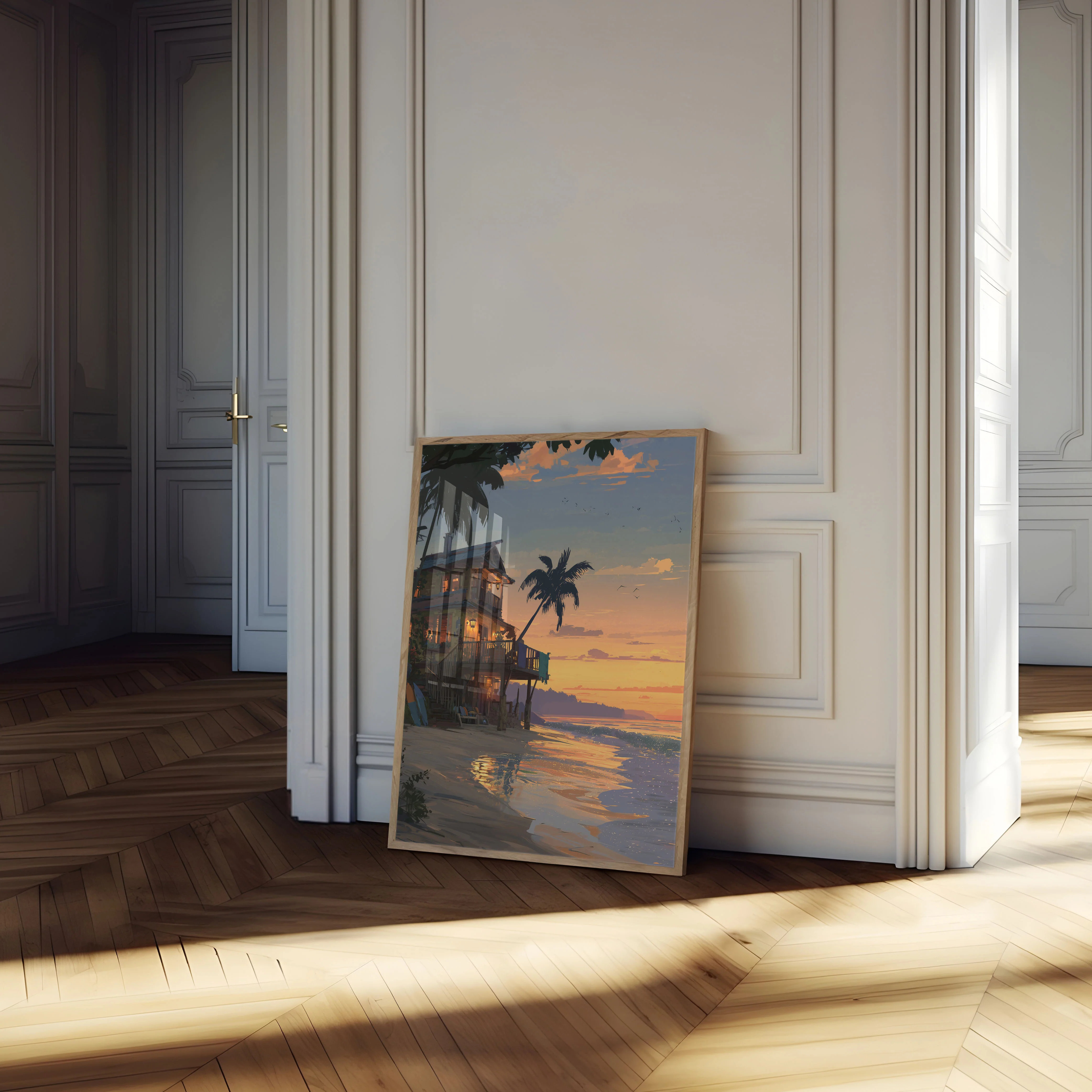 Sunset Beach House Poster - Image 4