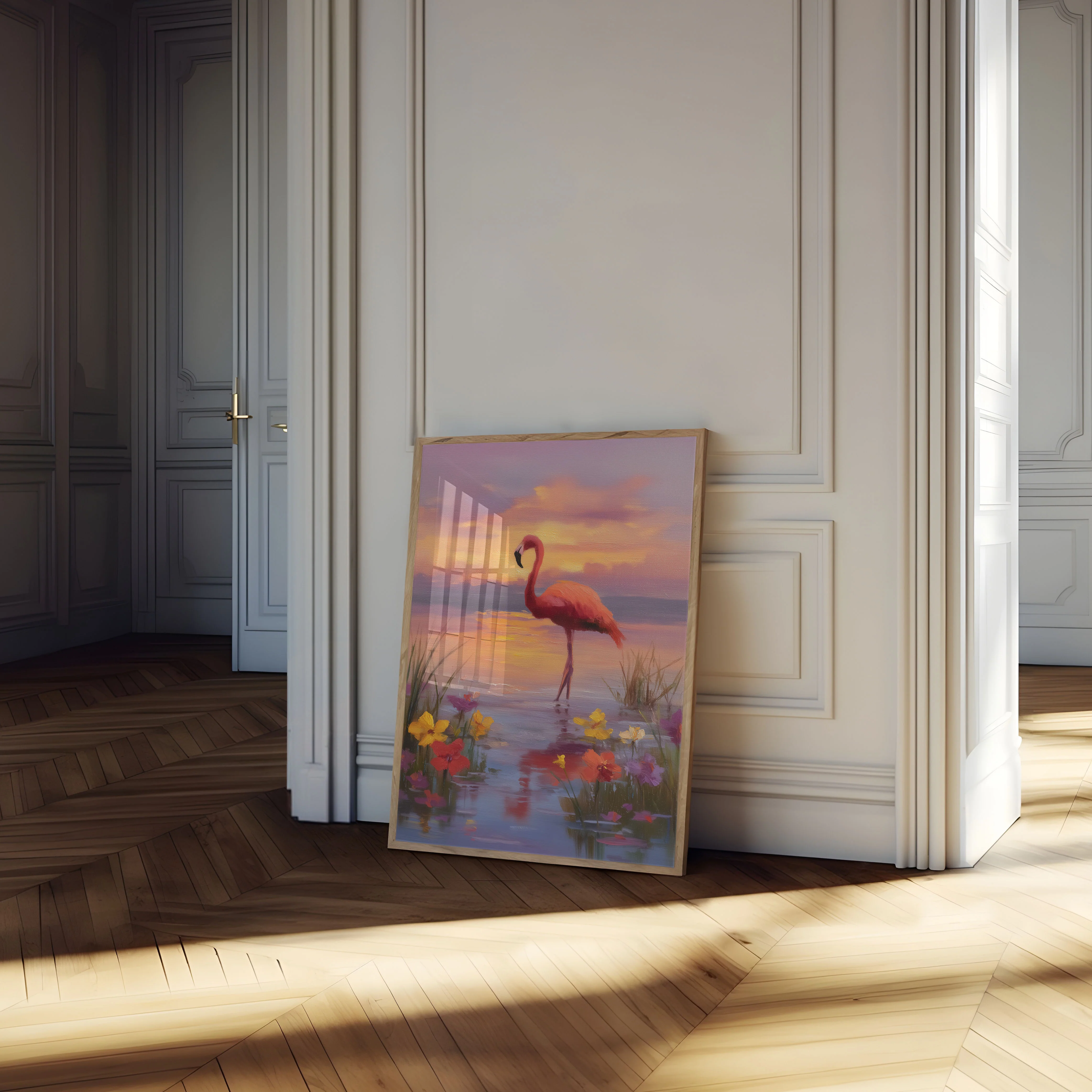 Sunset Flamingo Dream Poster - Image 4