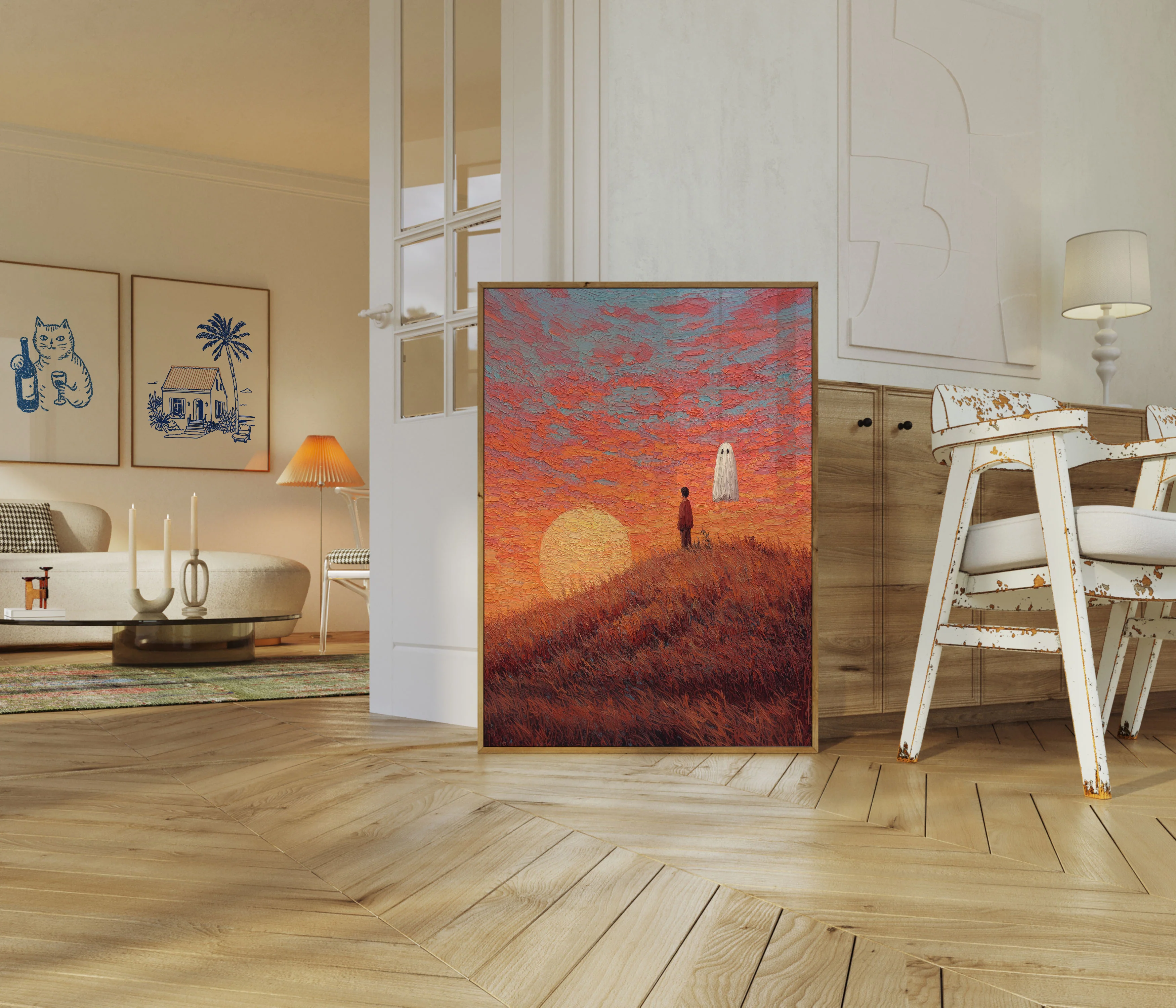 Sunset Ghost Encounter Poster - Image 5