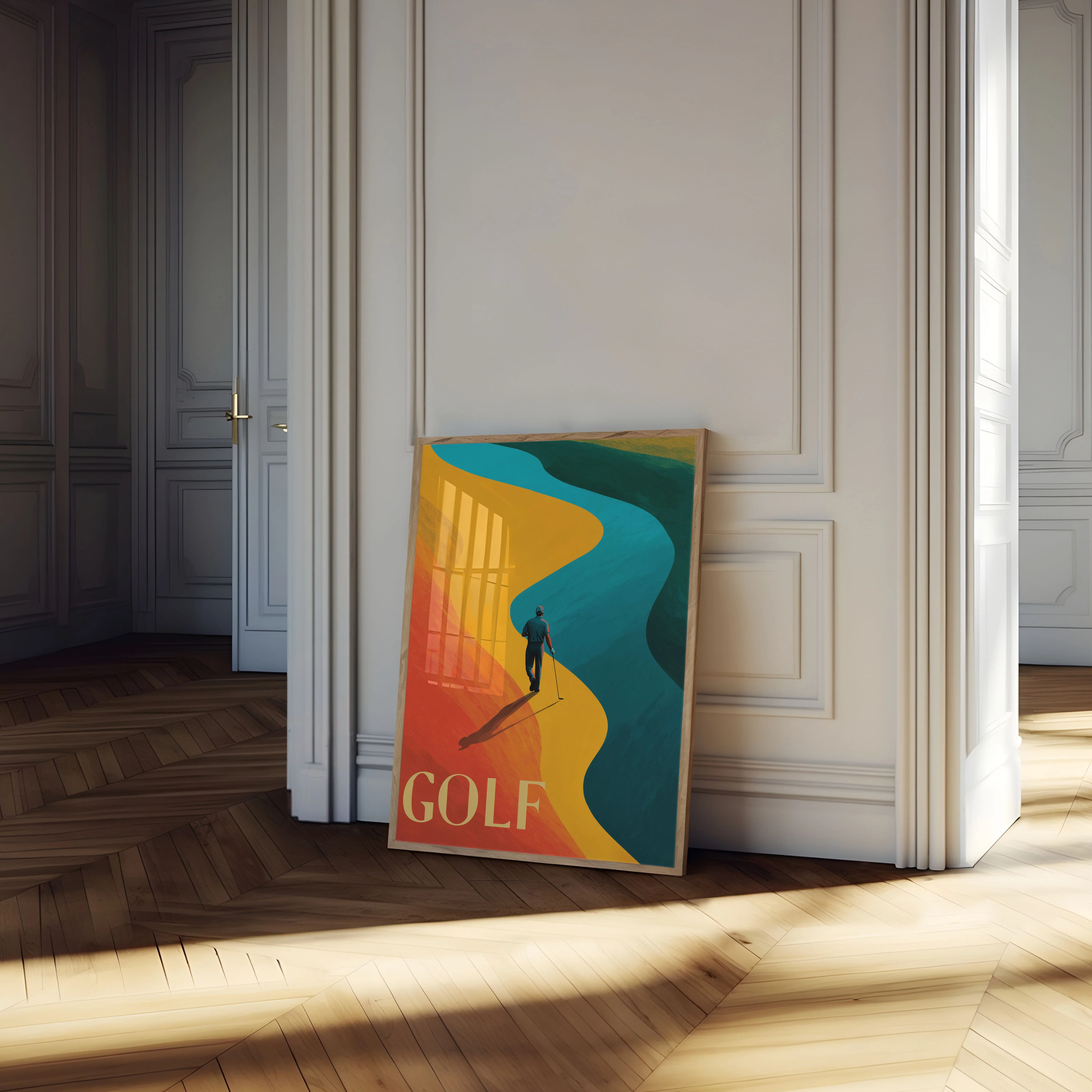 Sunset Golf Journey Poster - Image 4