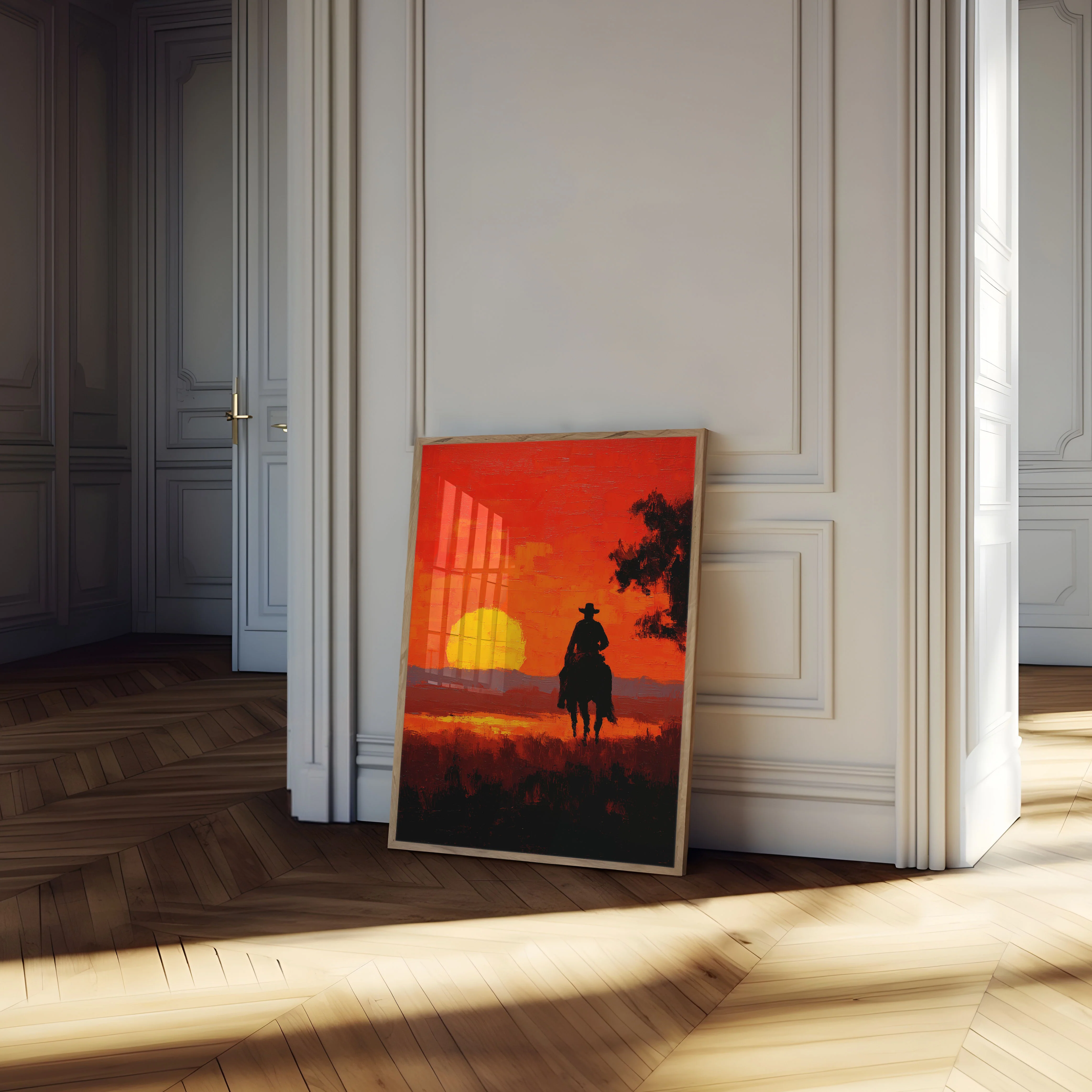 Sunset Rider Western Poster - Image 4