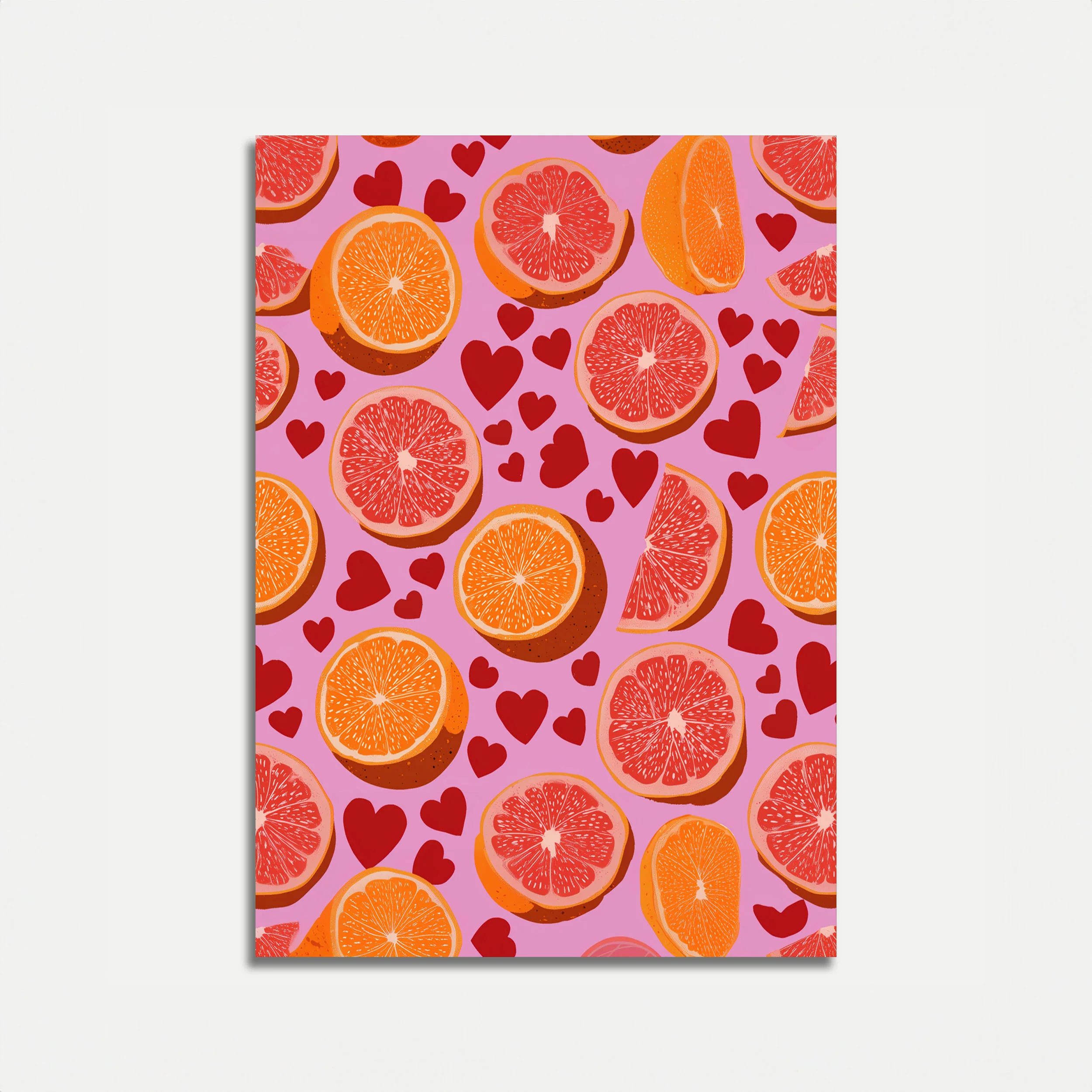 Sweet Citrus Love Poster