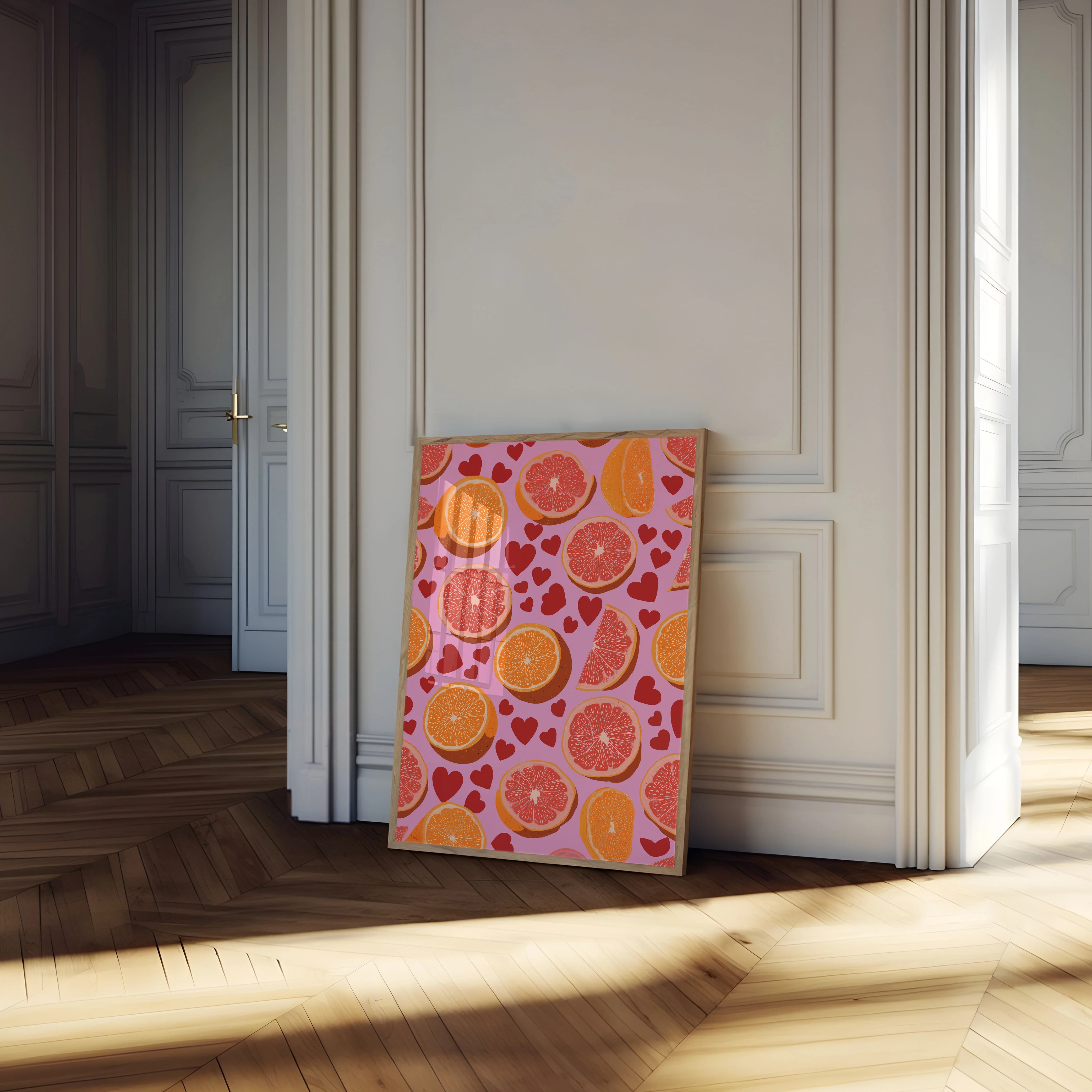 Sweet Citrus Love Poster - Image 4