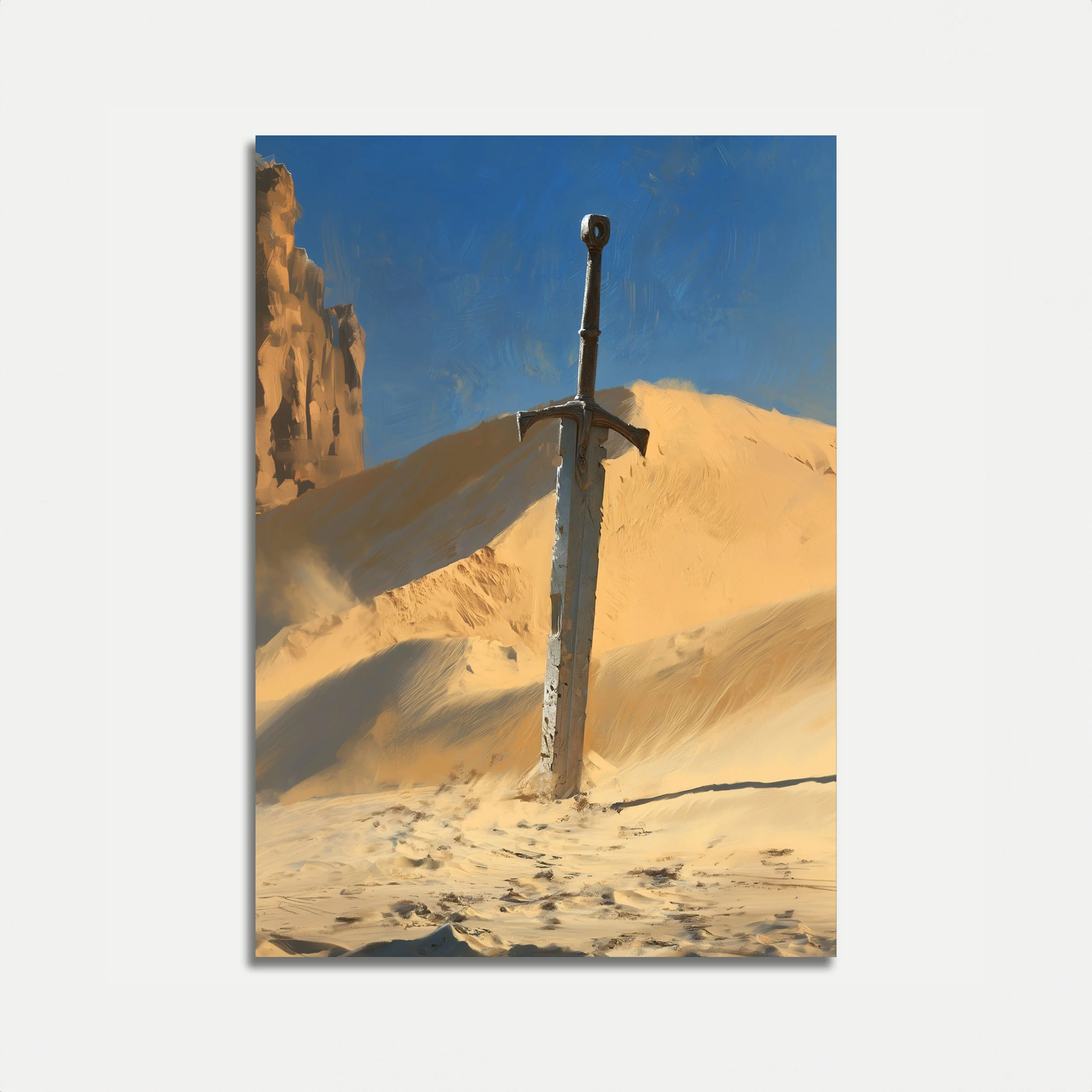 Sword in the Desert Poster