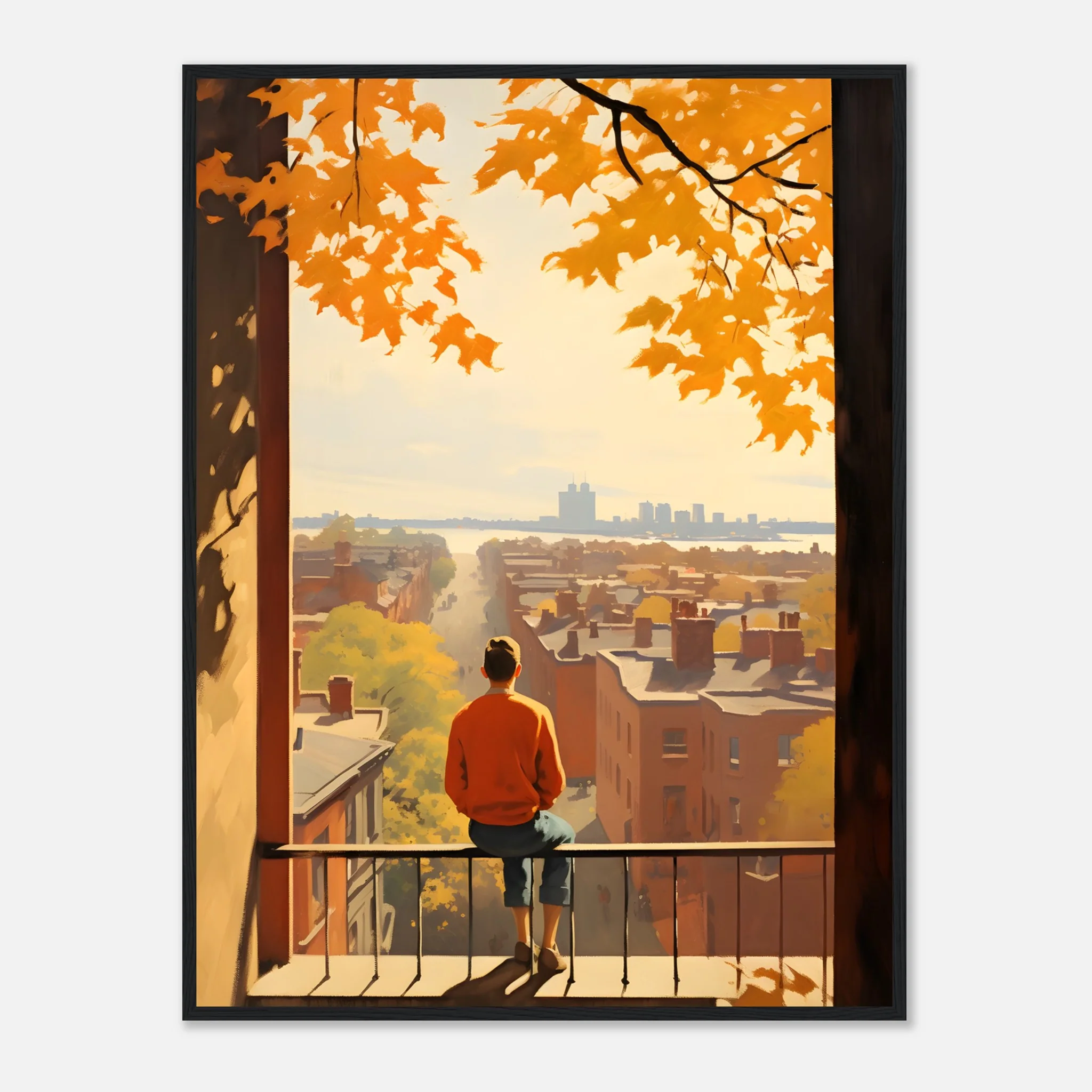 Thoughts Cityscape - Poster - Image 24