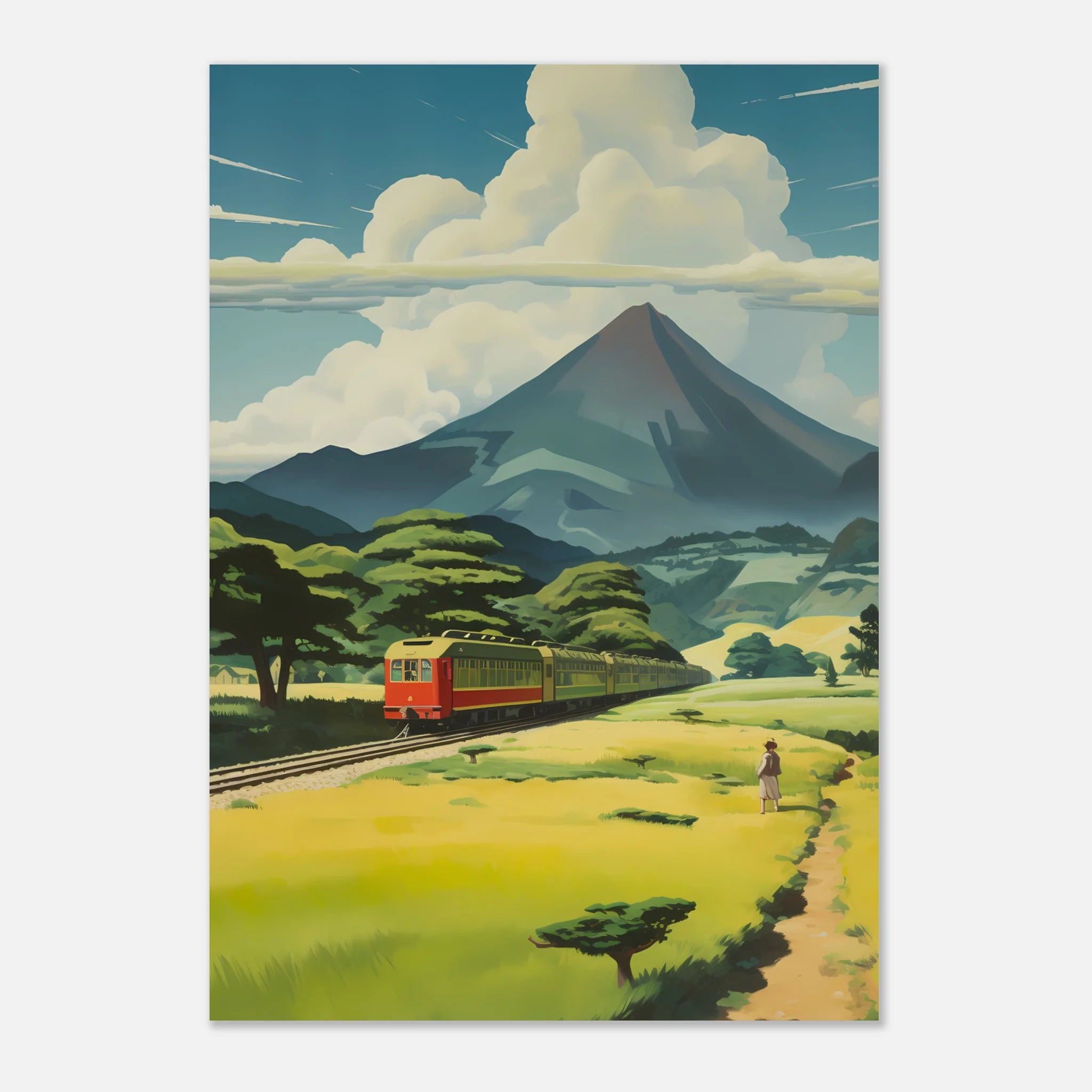Train Through Japan - Poster - Image 8