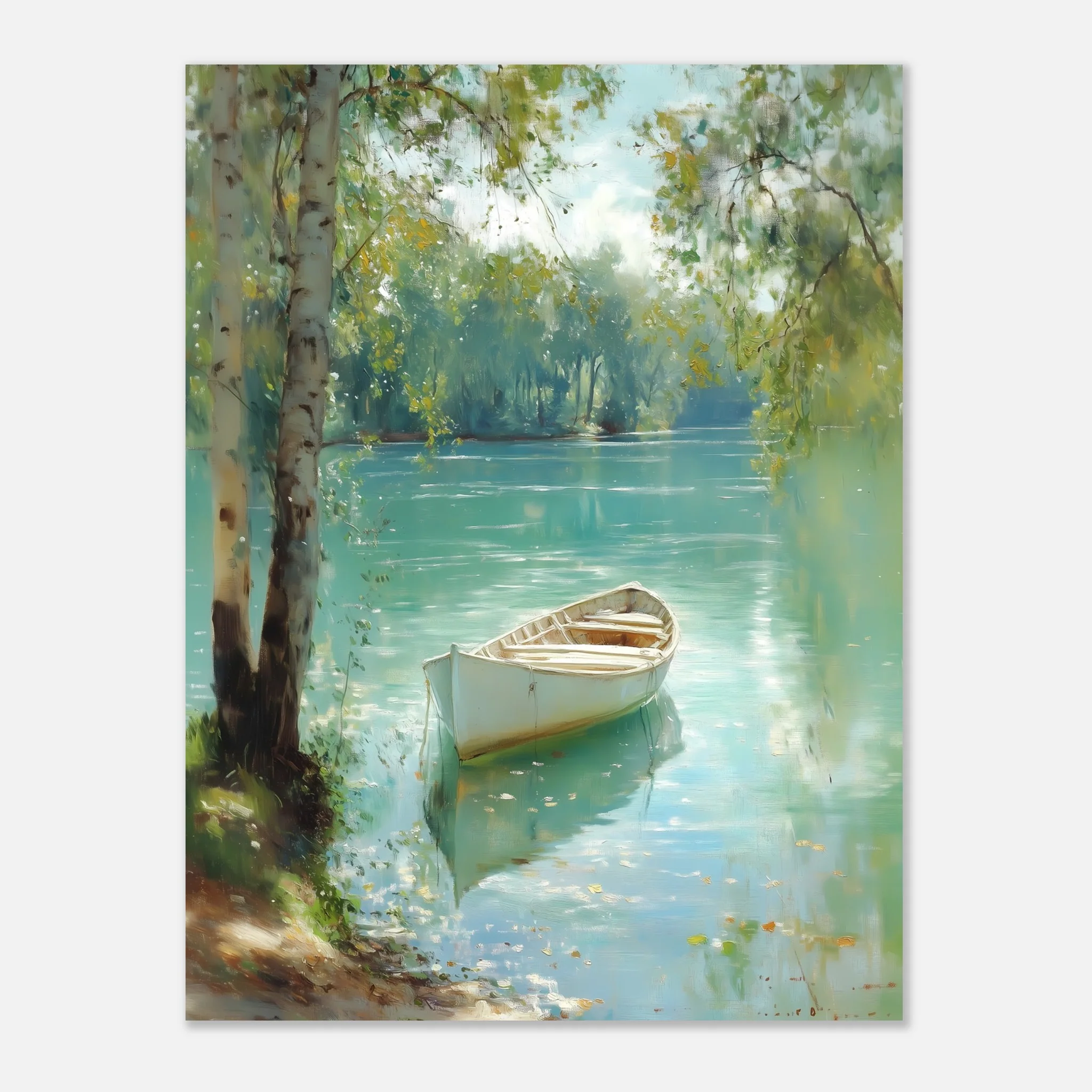Tranquil Waters, Silent Boat - Image 31