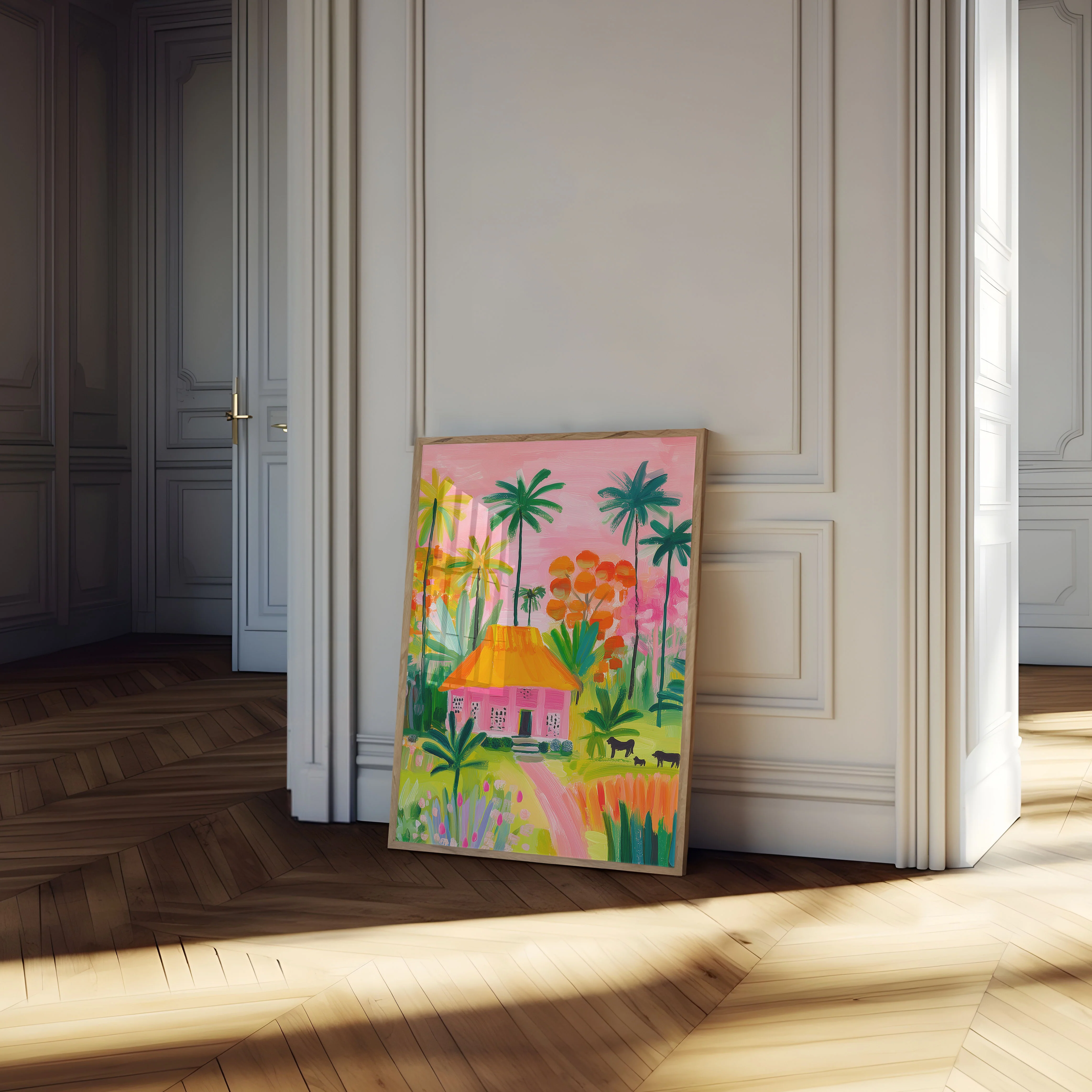 Tropical Paradise Cottage Poster - Image 4