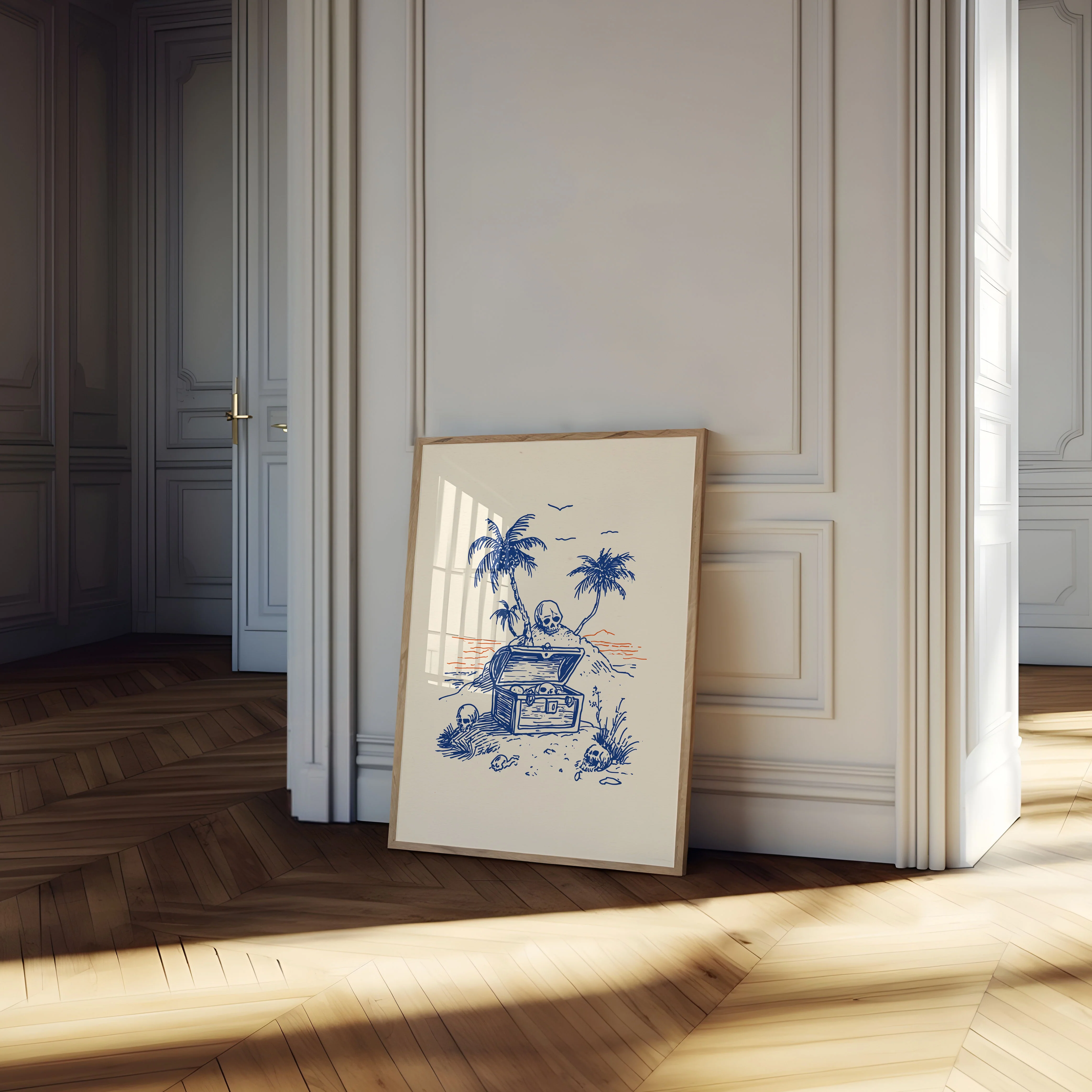 Tropical Pirate Treasure Poster - Image 4