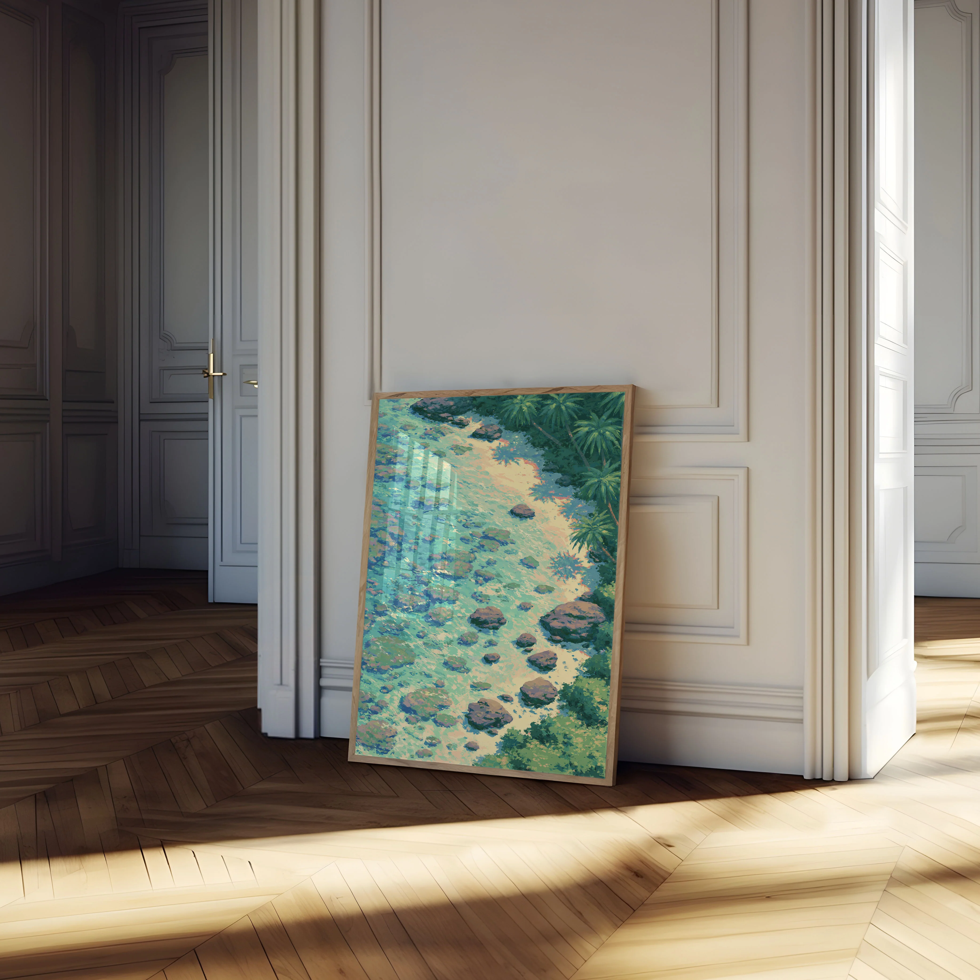 Tropical River Paradise Poster - Image 4