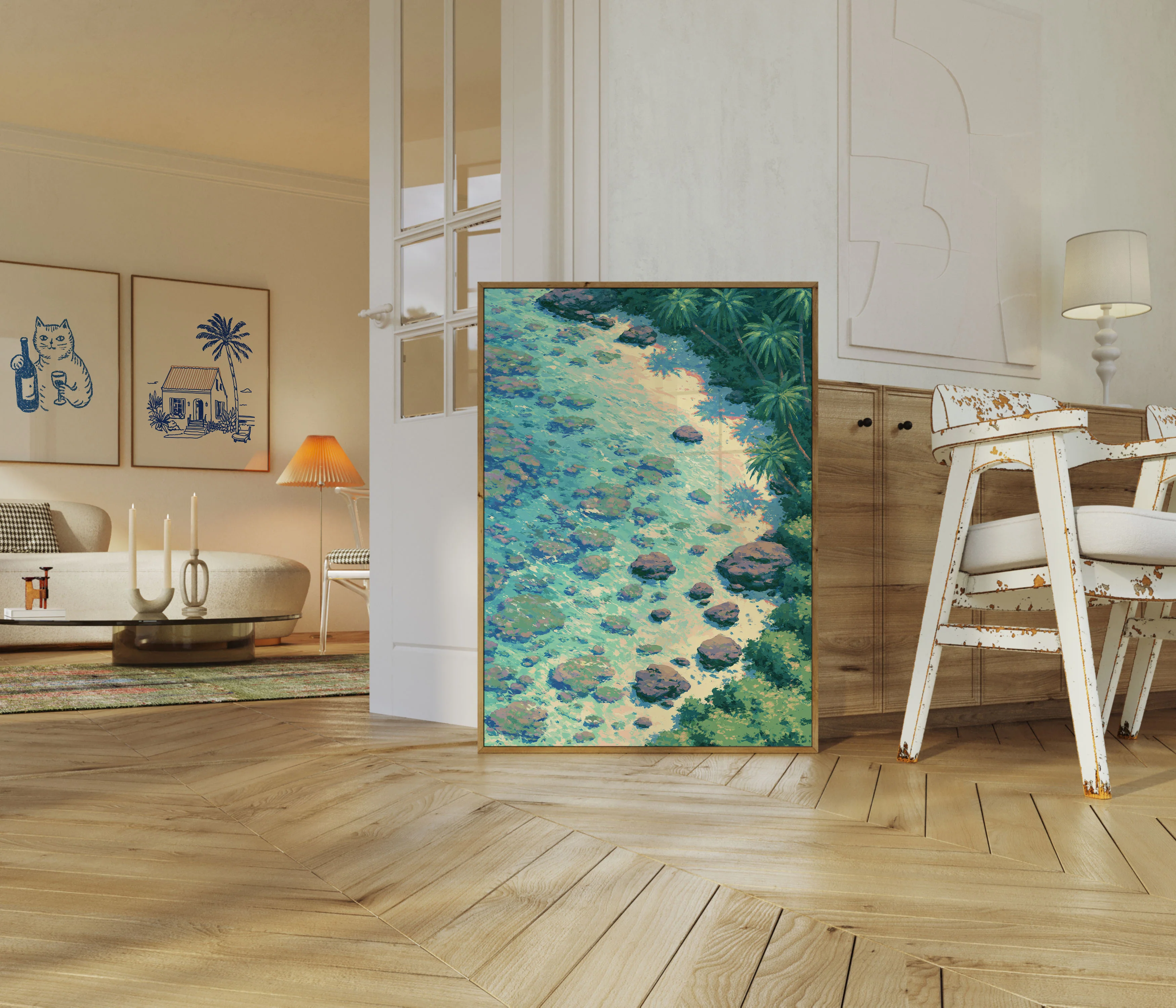 Tropical River Paradise Poster - Image 5