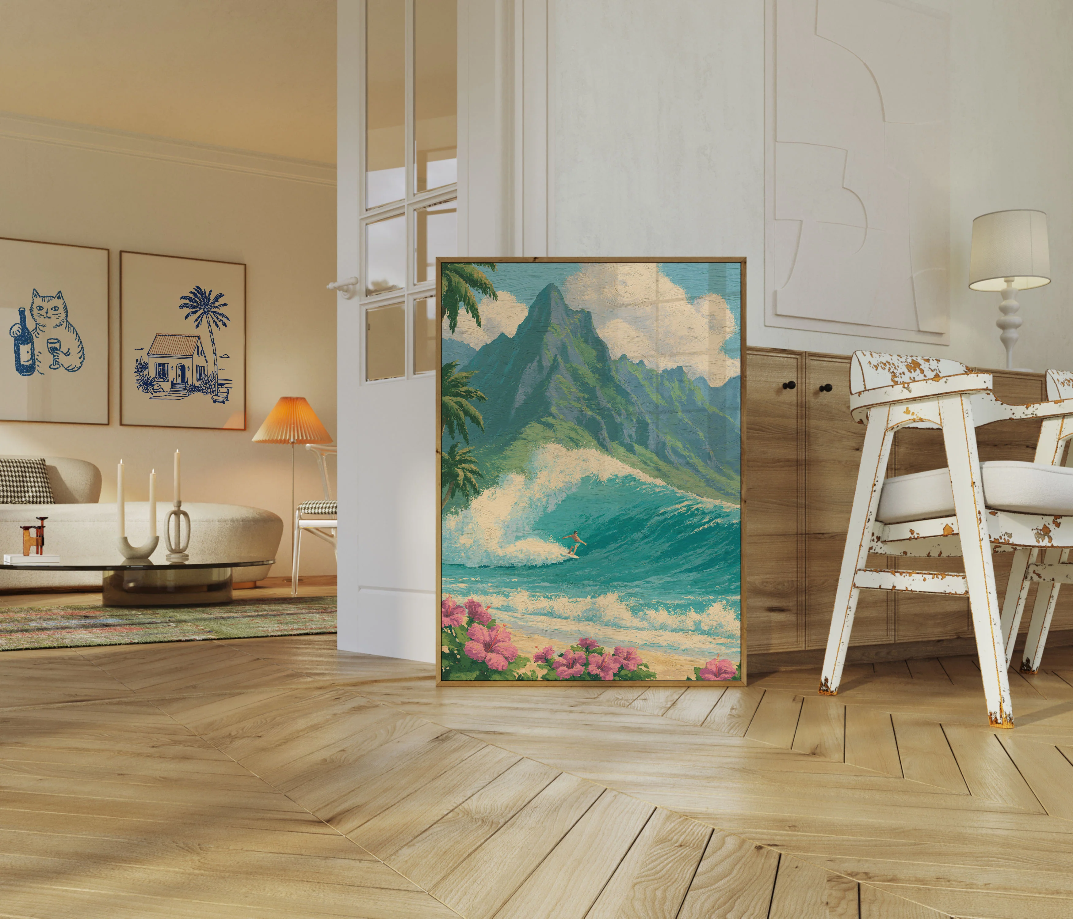 Tropical Surfer Paradise Poster - Image 5