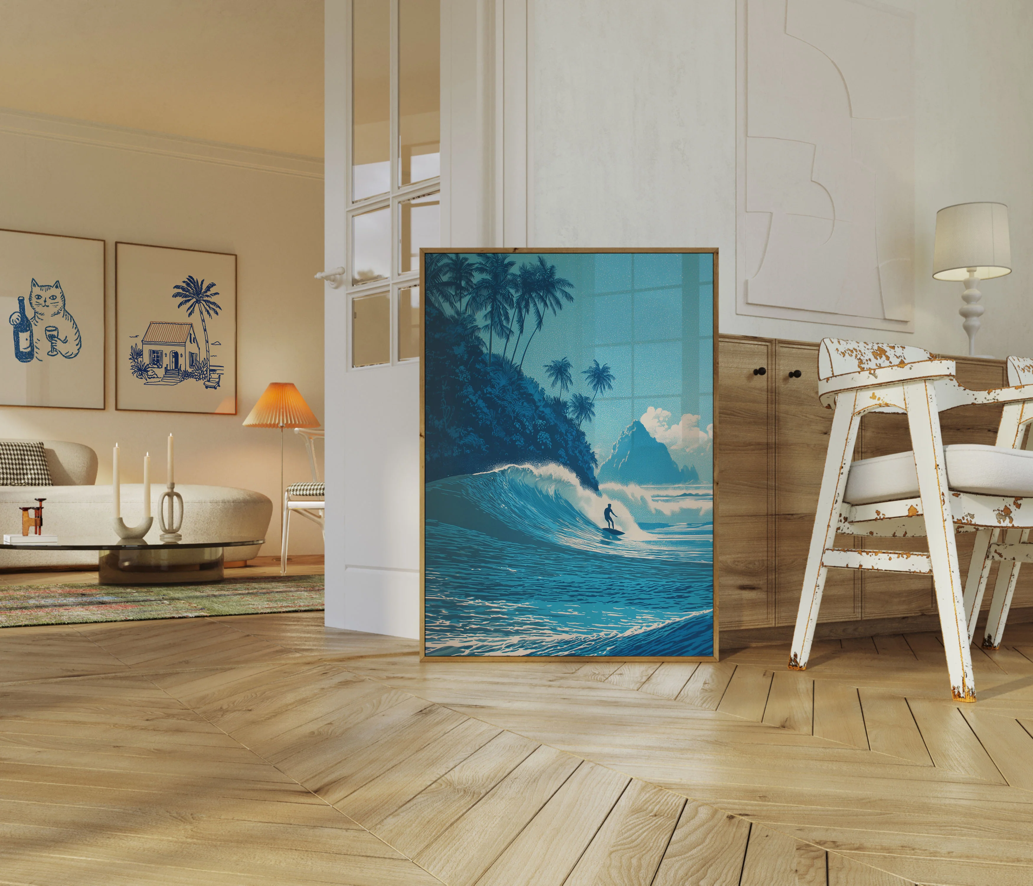 Tropical Wave Rider Poster - Image 5