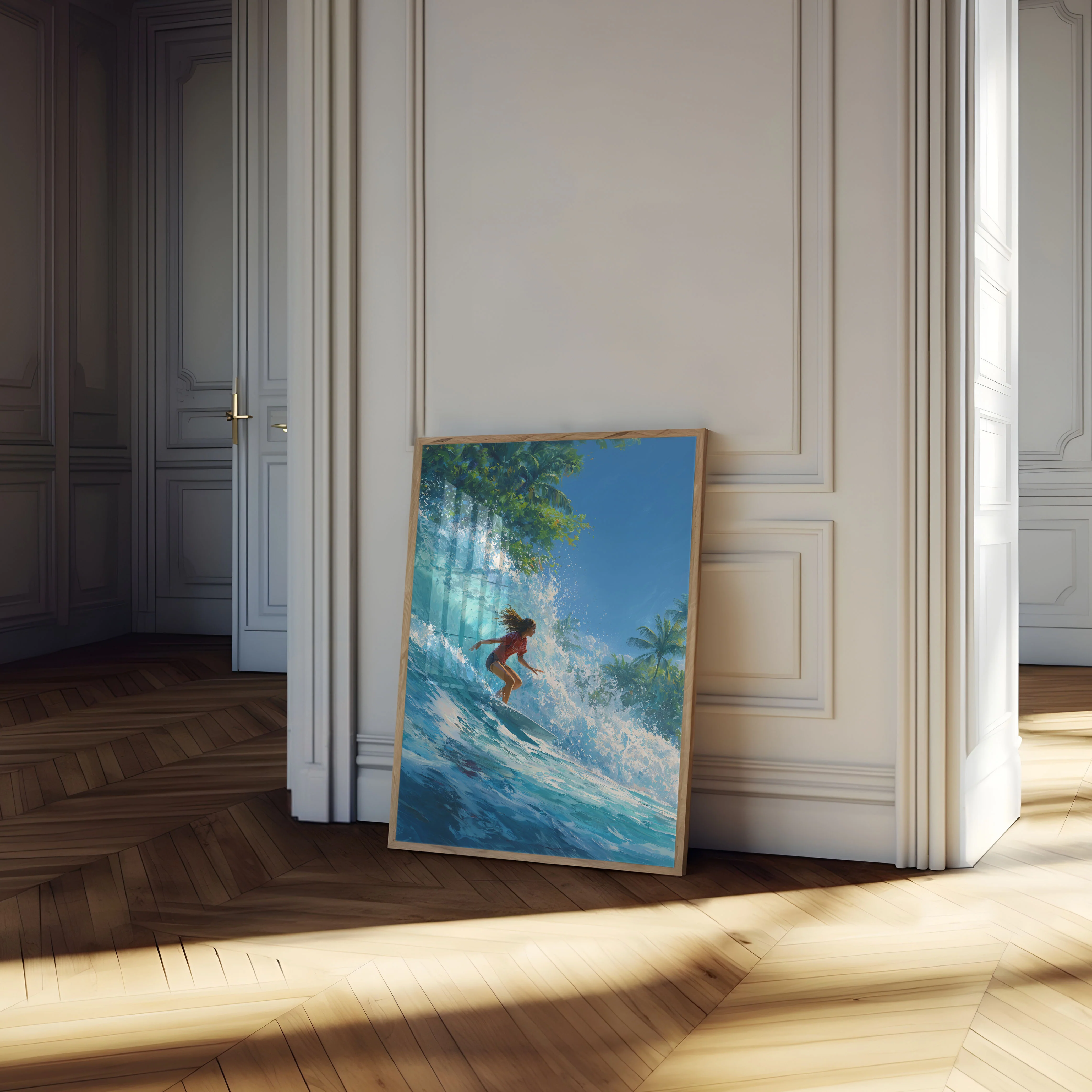 Tropical Wave Rider Poster - Image 4