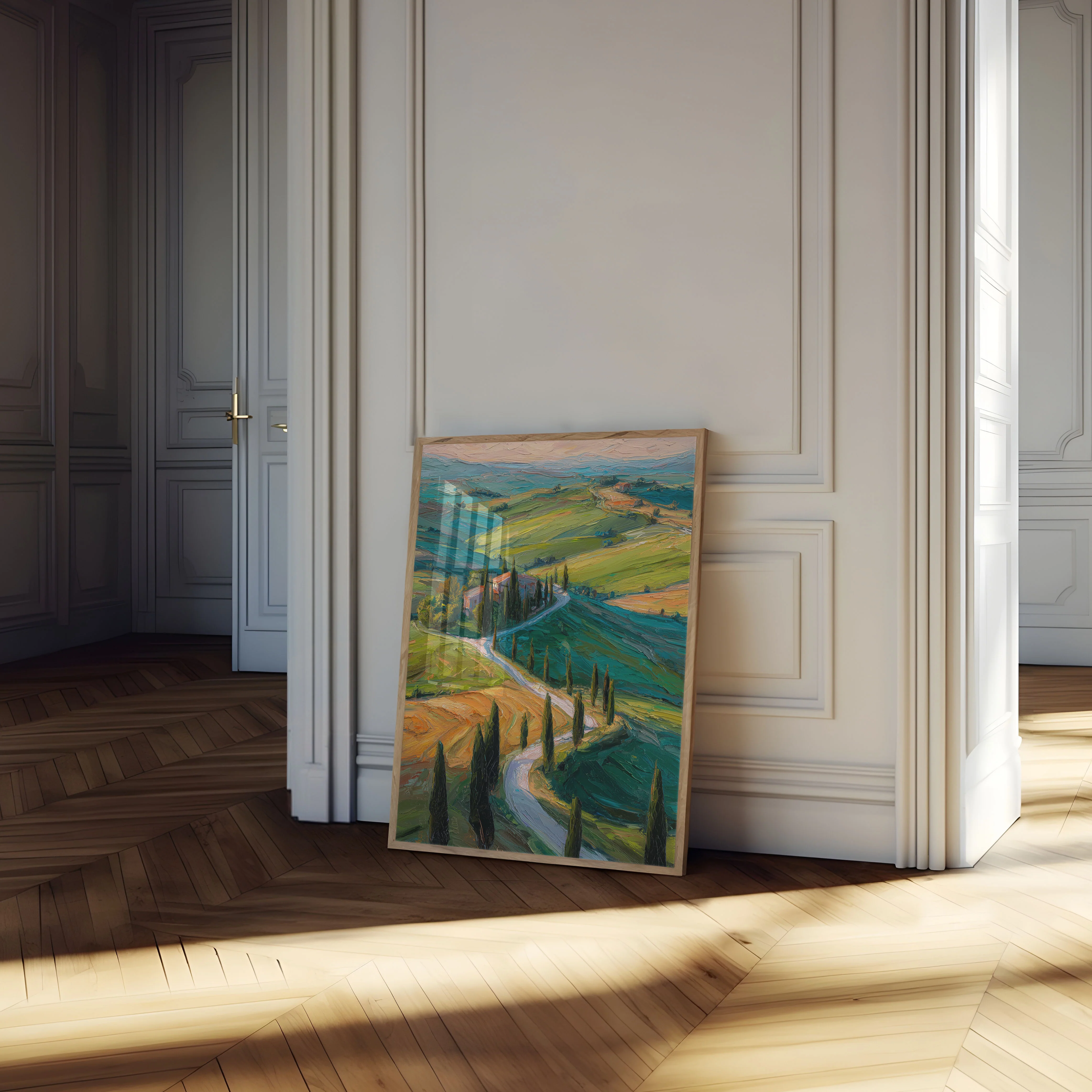Tuscan Countryside Rolling Hills Poster - Image 4