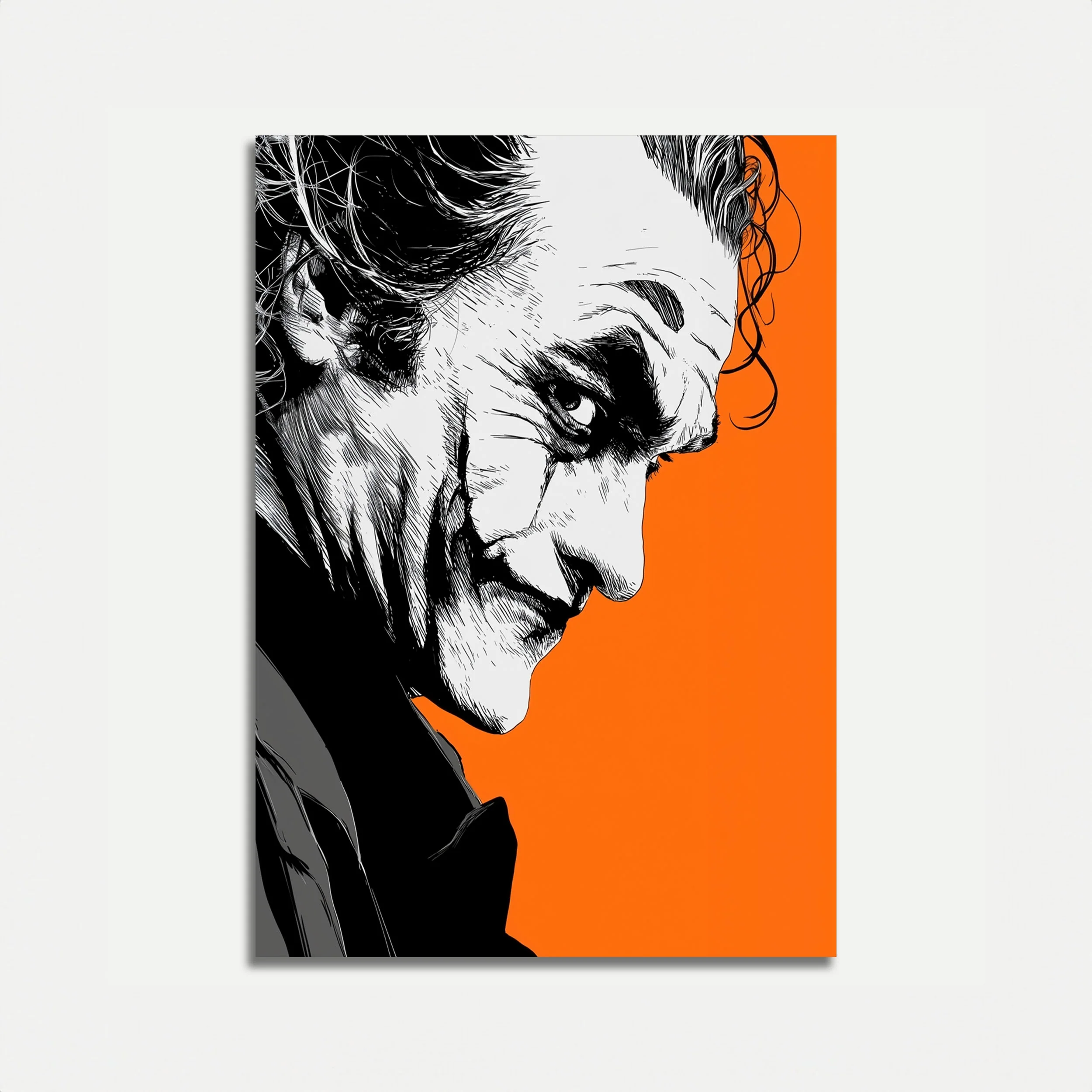 Twisted Clown Chaos Poster