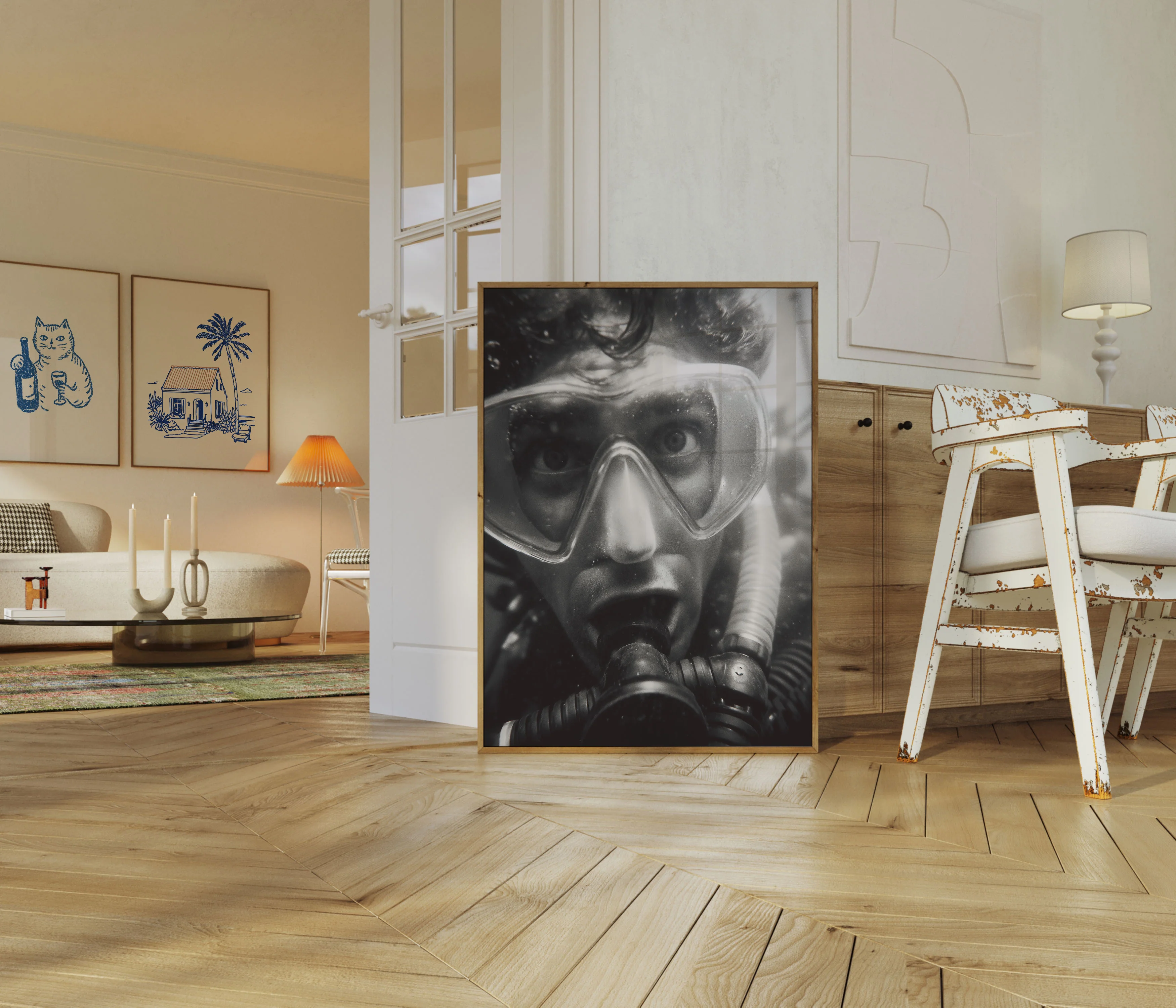 Underwater Intensity Scuba Poster - Image 4
