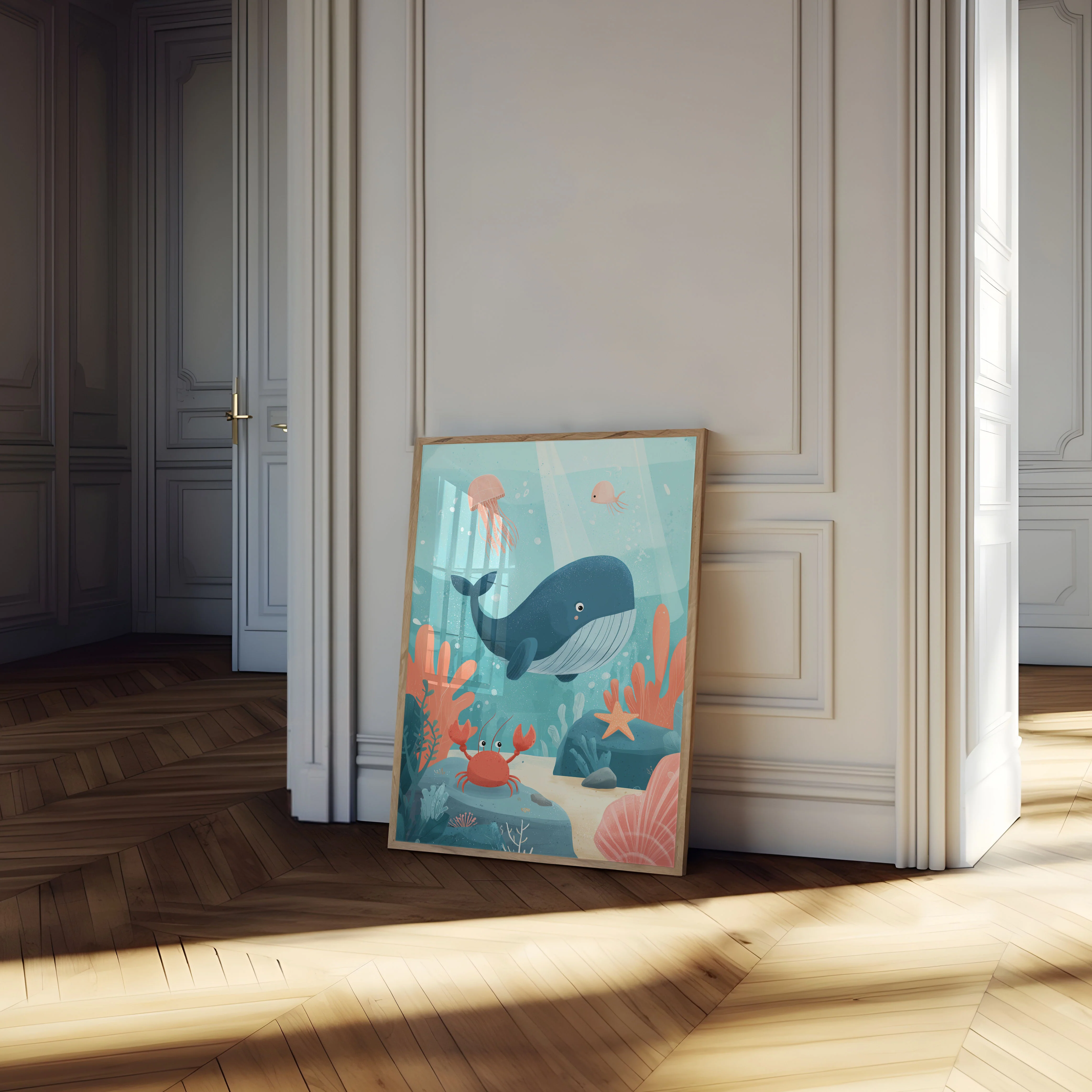 Underwater Ocean Friends Poster - Image 4