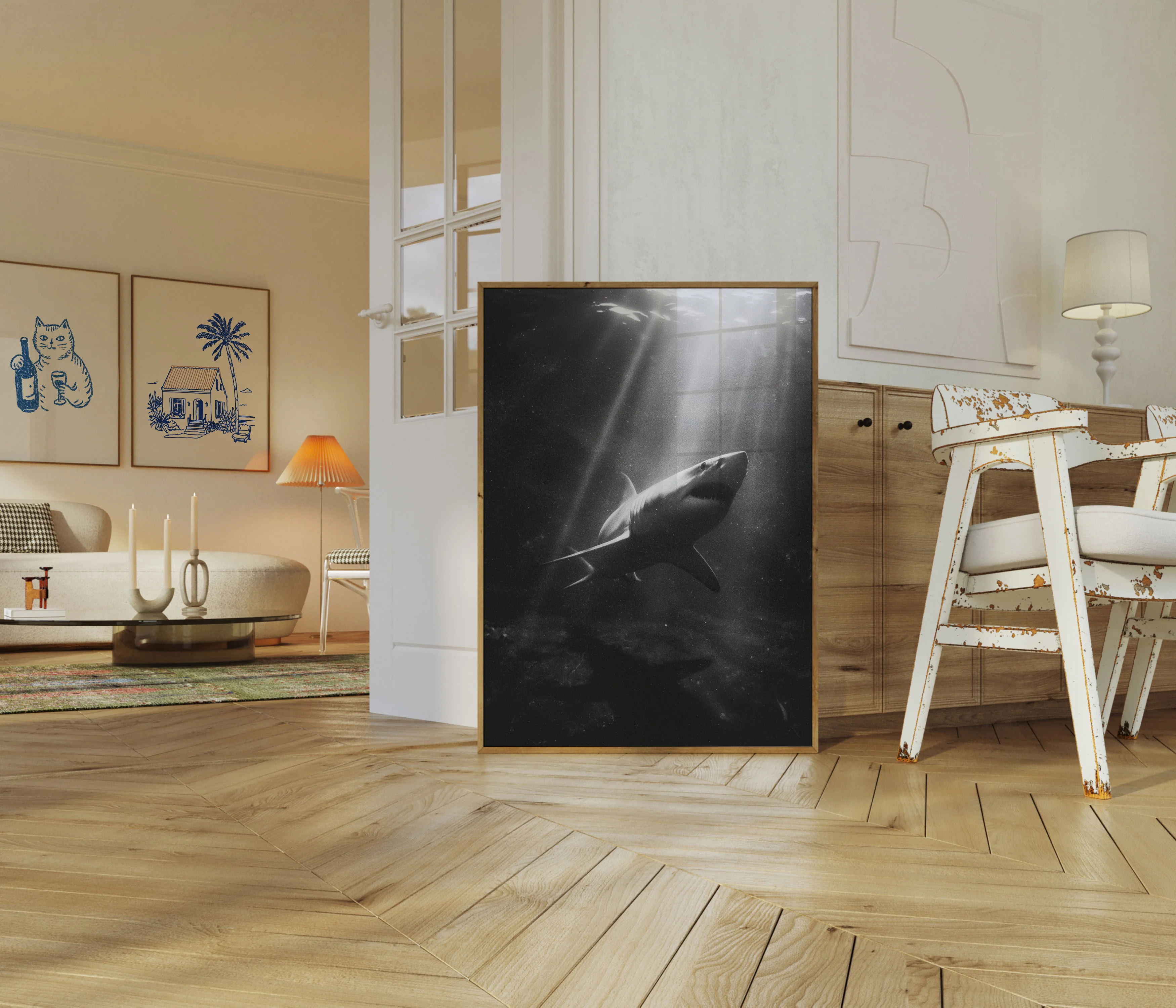 Underwater Predator Majesty Poster - Image 5