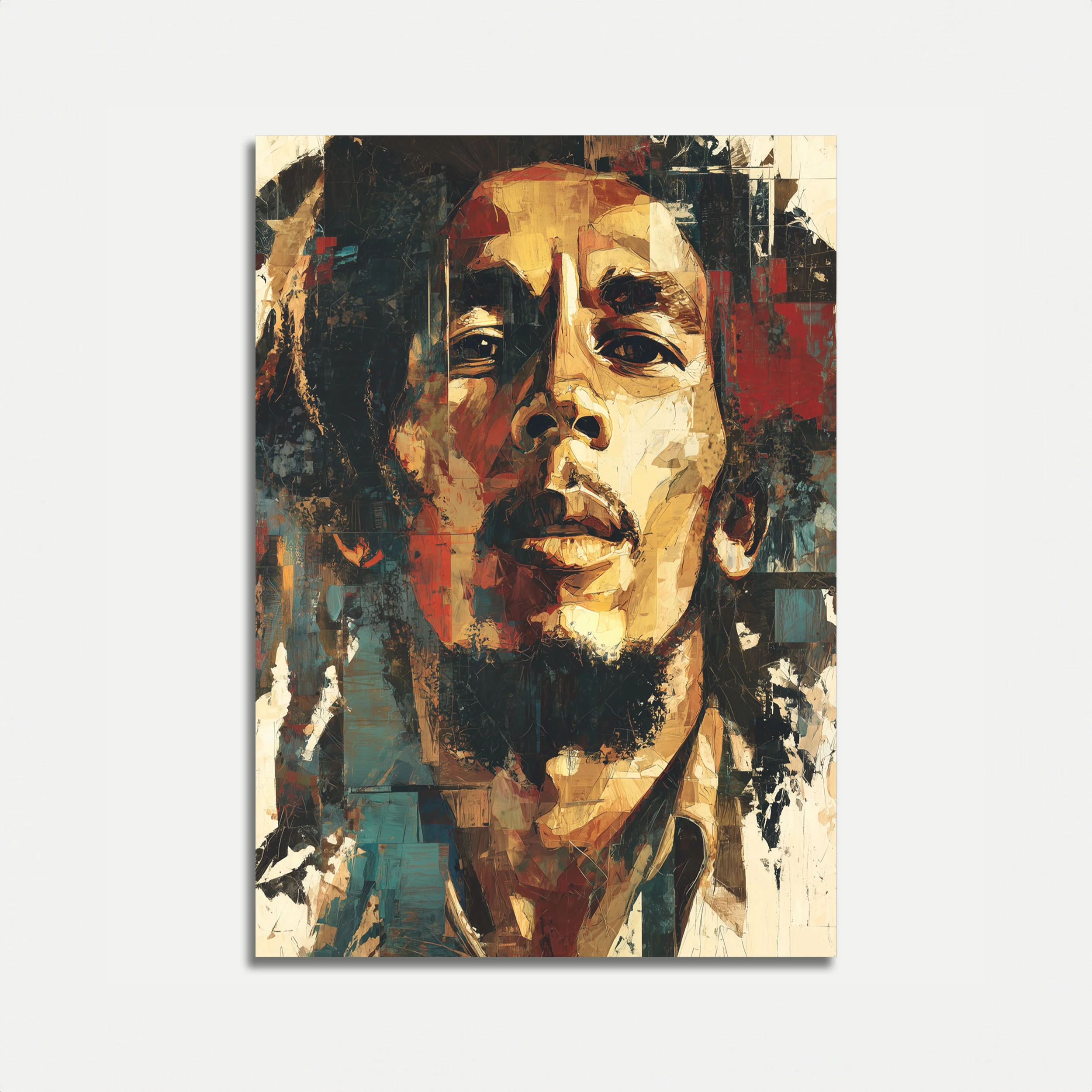 Urban Abstract Portrait Poster
