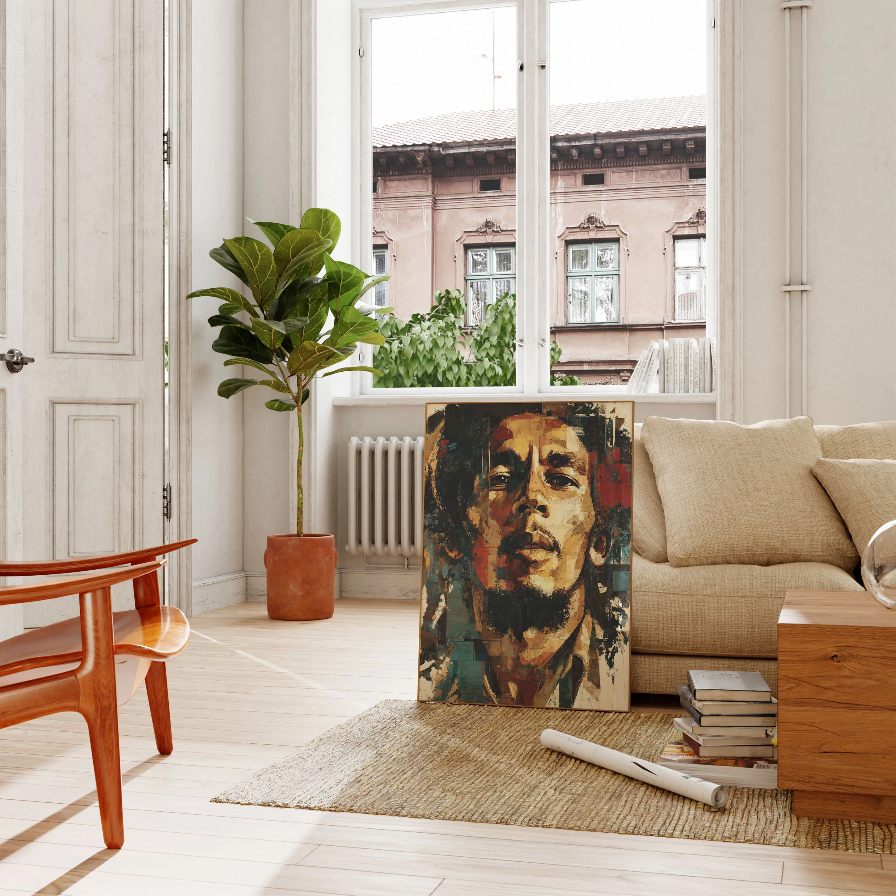 Urban Abstract Portrait Poster - Image 2