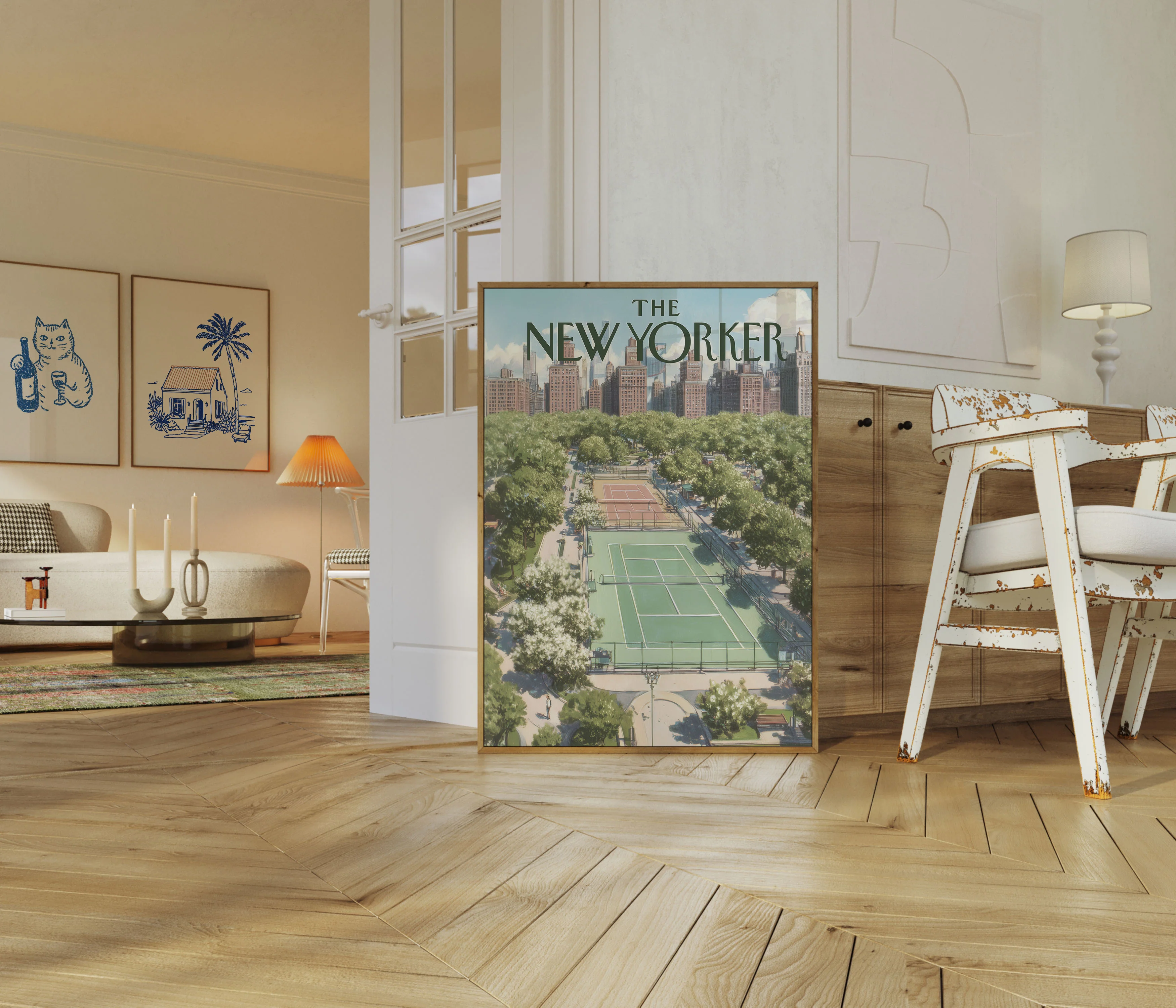 Urban Tennis Central Park Poster - Image 5