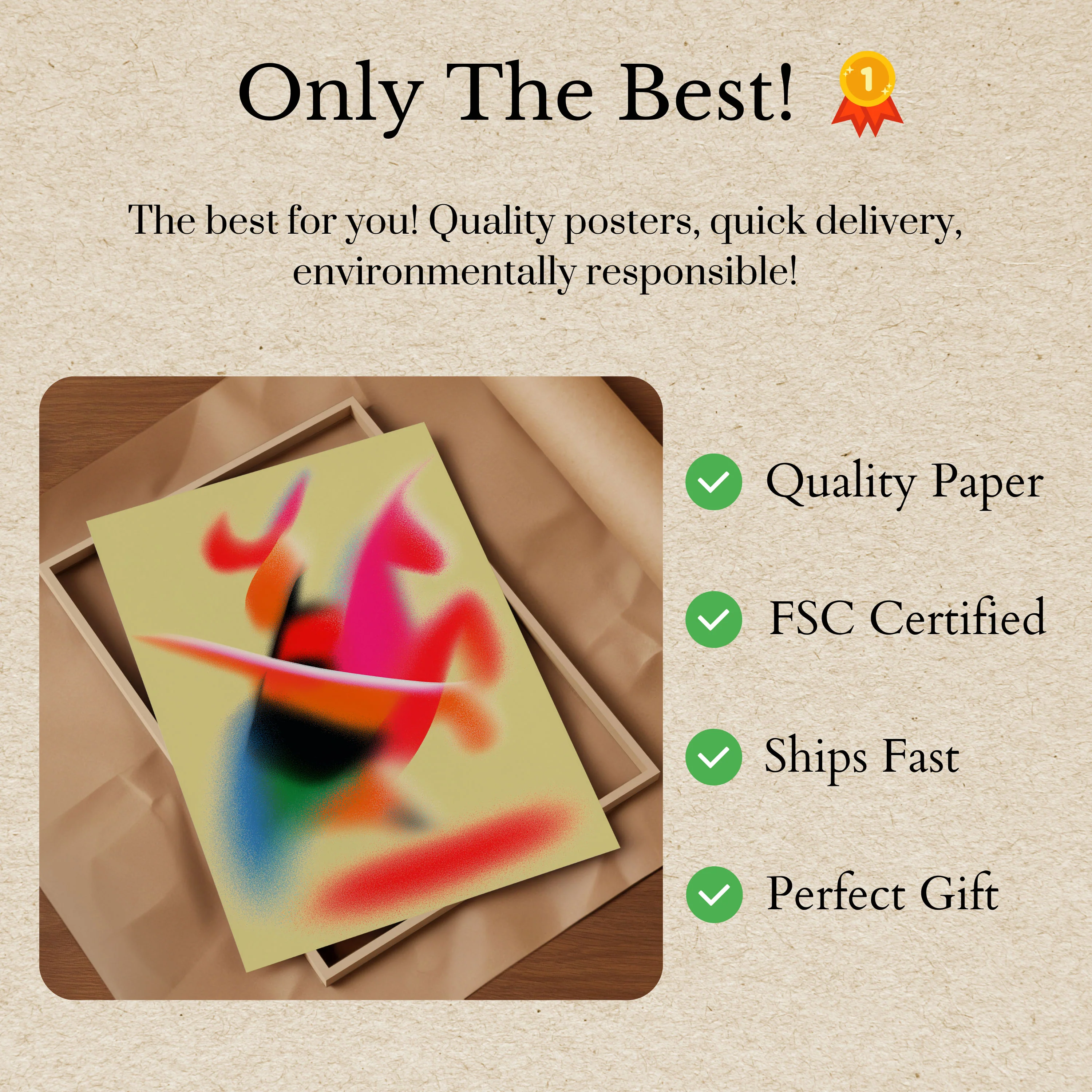 Vibrant Abstract Gradient Poster - Image 3