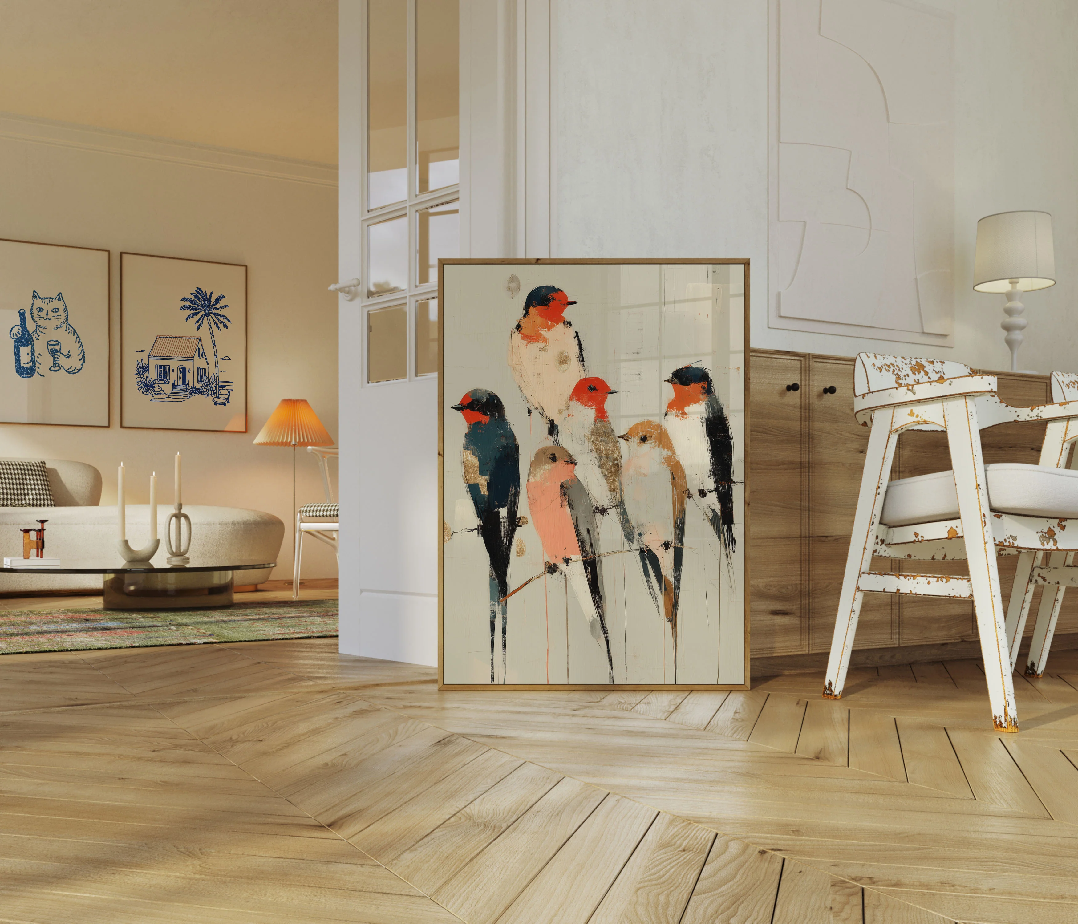 Vibrant Bird Collective Poster - Image 5