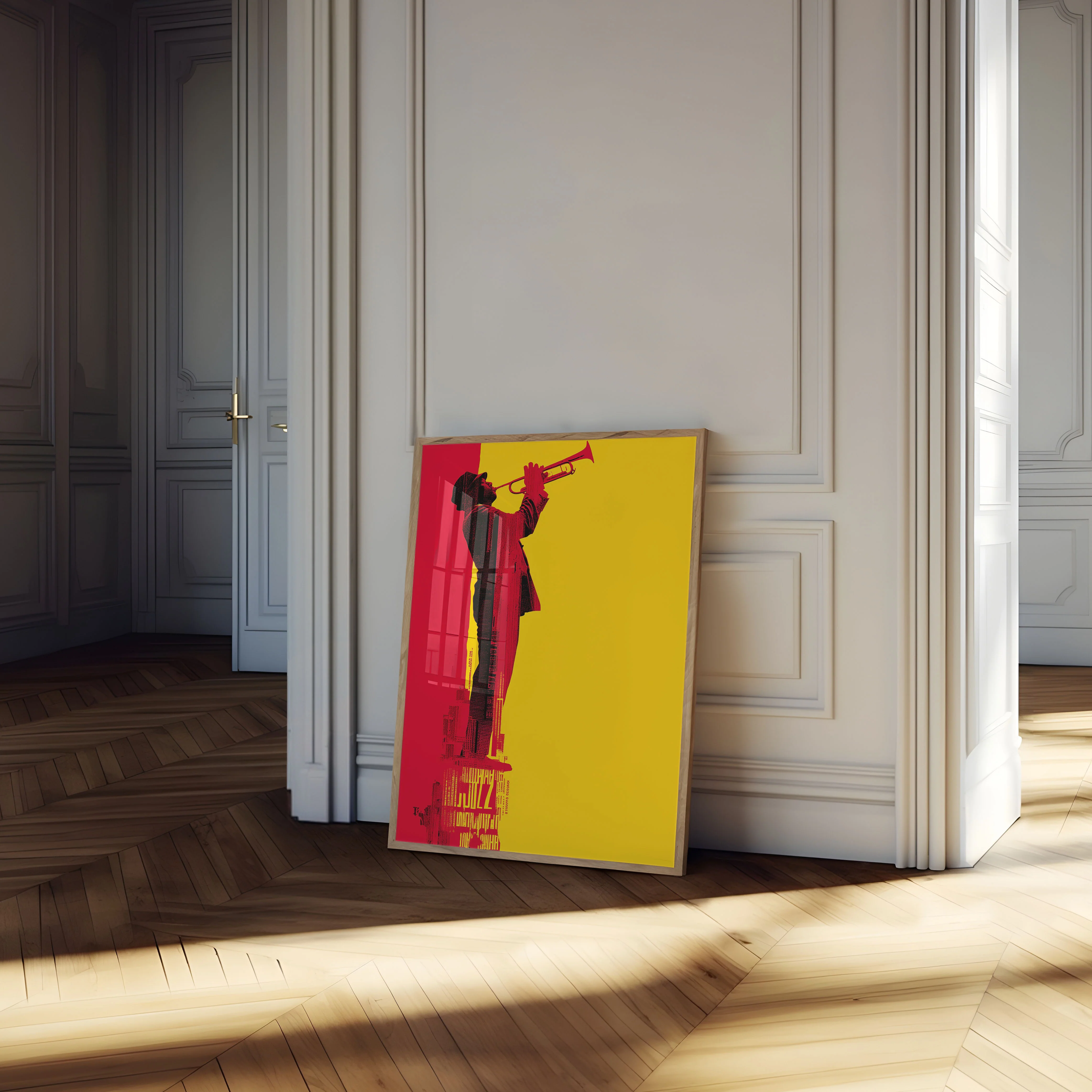 Vibrant Jazz City Rhythm Poster - Image 4