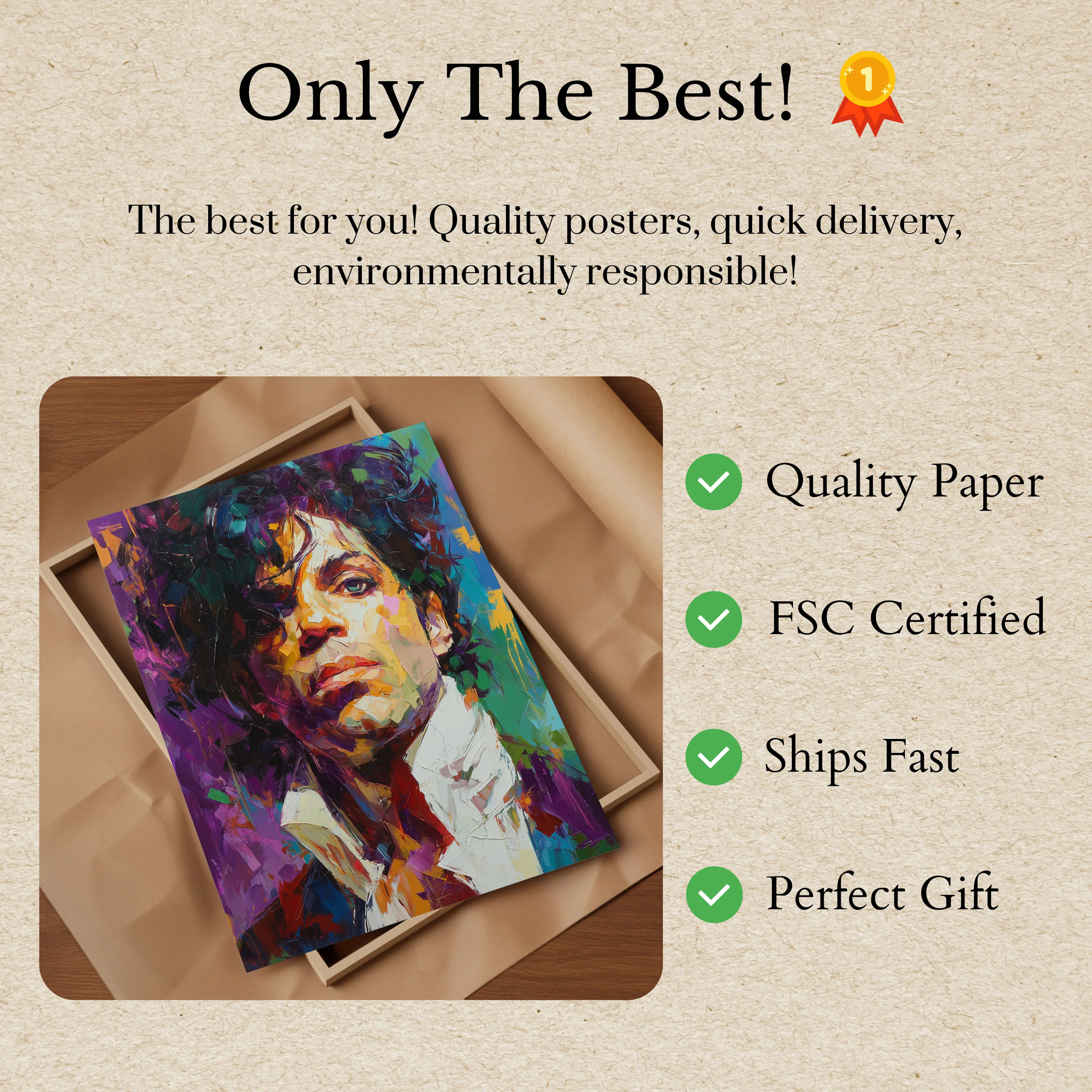 Vibrant Prince Music Legacy Poster - Image 3