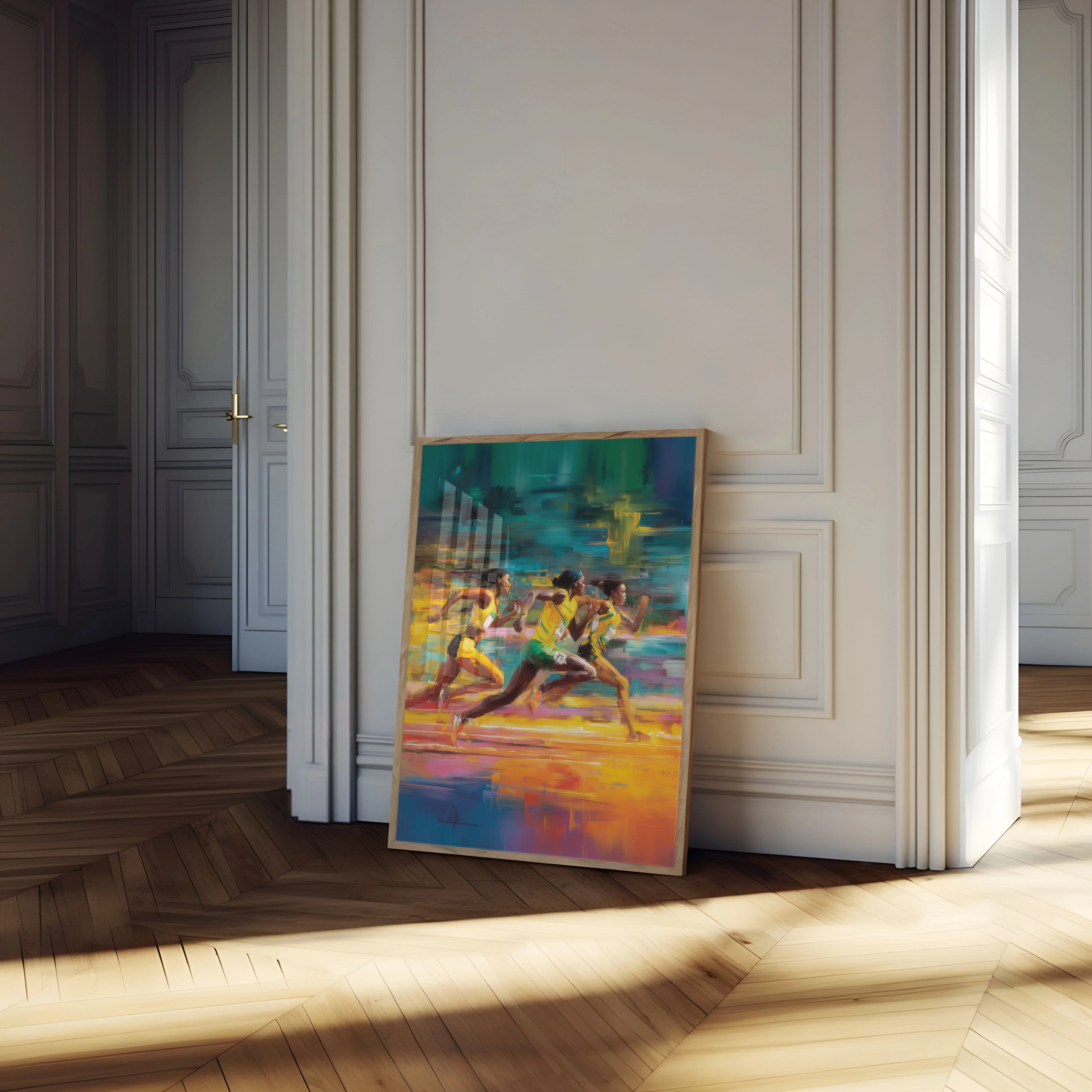 Vibrant Sprint Champions Poster - Image 4