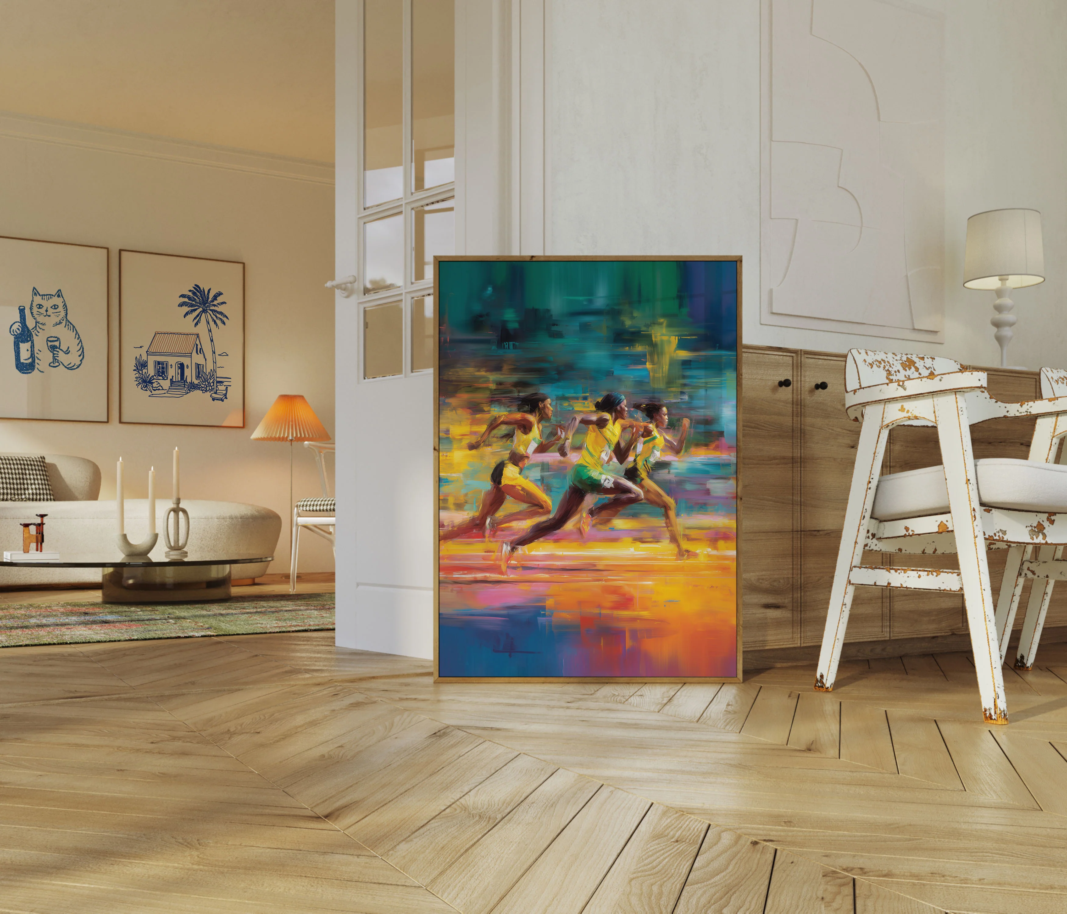 Vibrant Sprint Champions Poster - Image 5