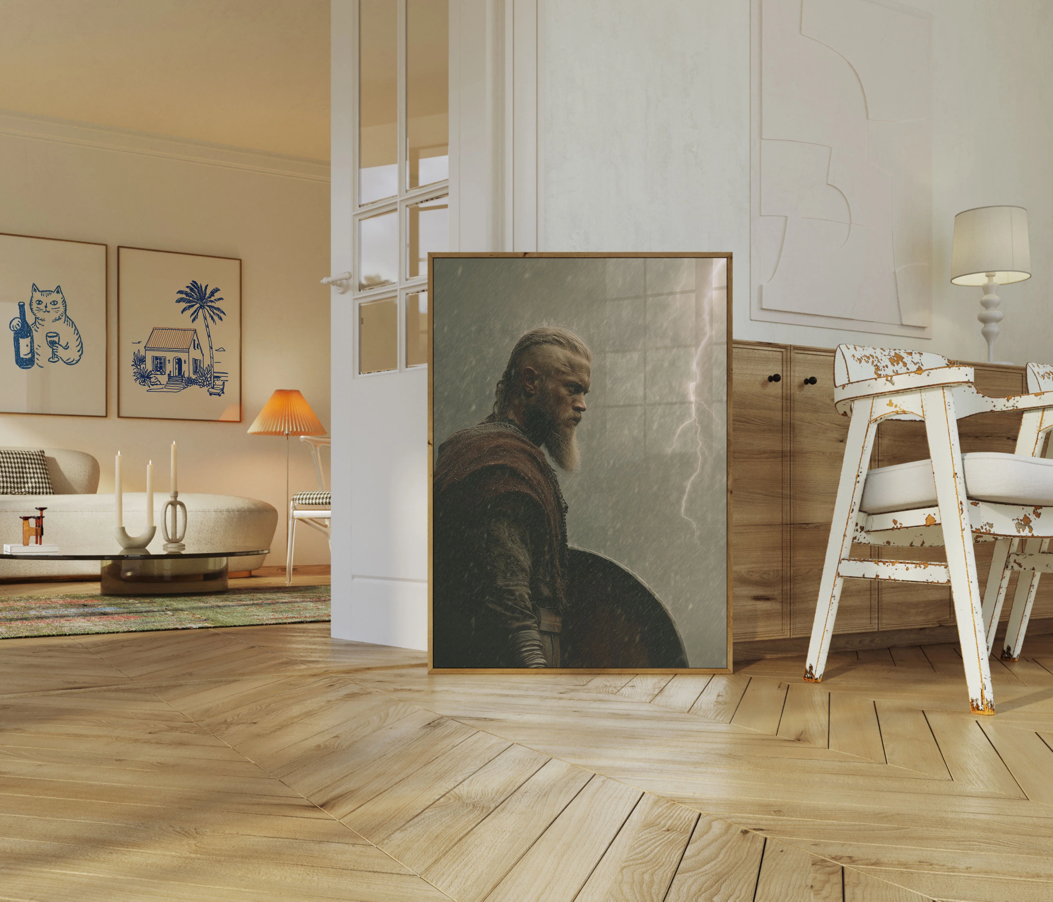 Viking Storm Warrior Poster - Image 5