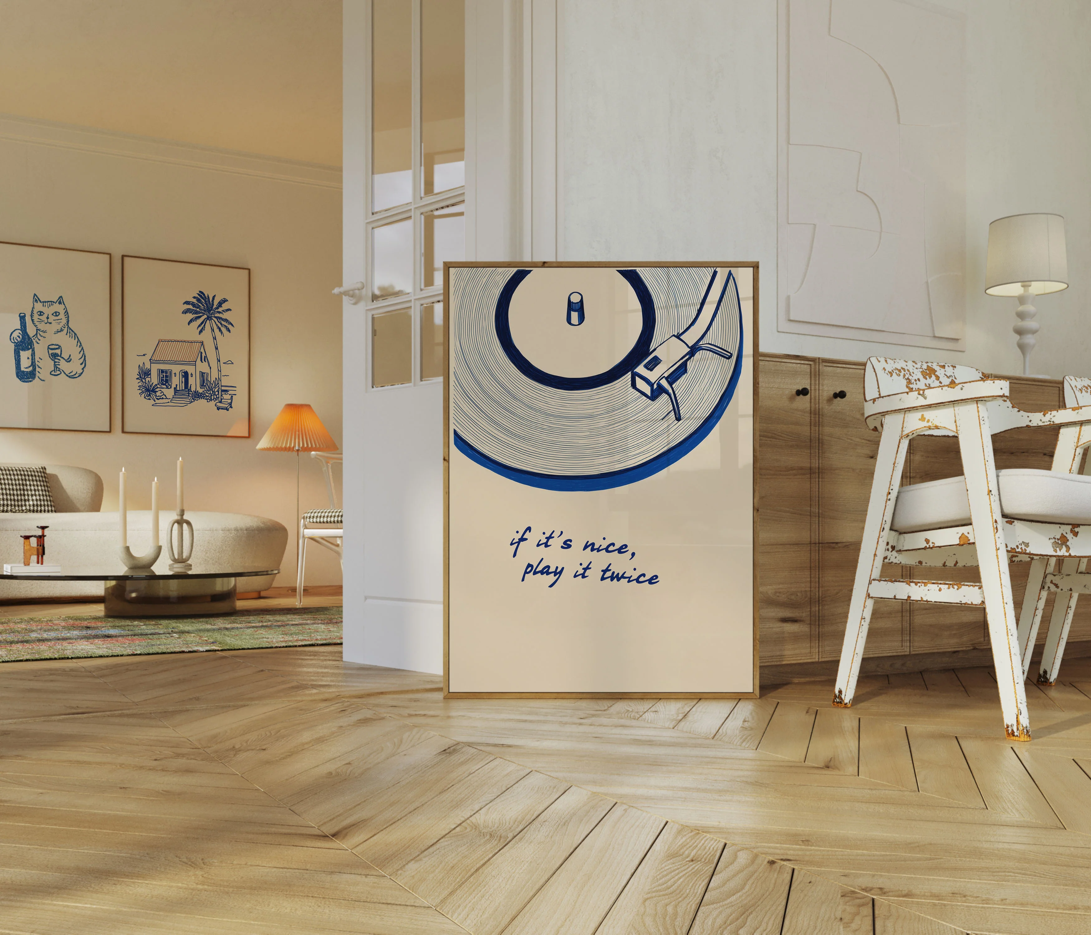 Vintage Vinyl Music Lover Poster - Image 5