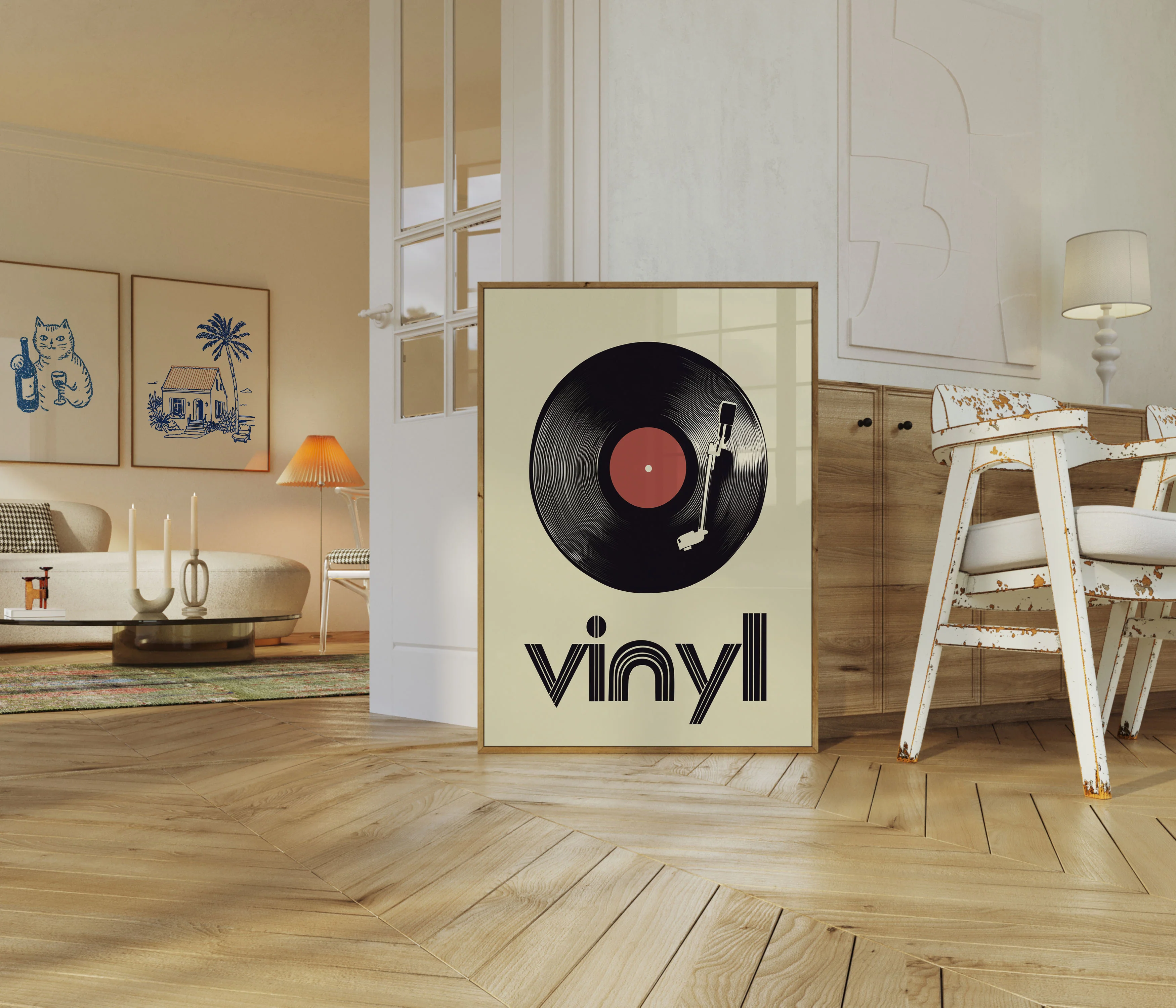 Vintage Vinyl Music Lover Poster - Image 5