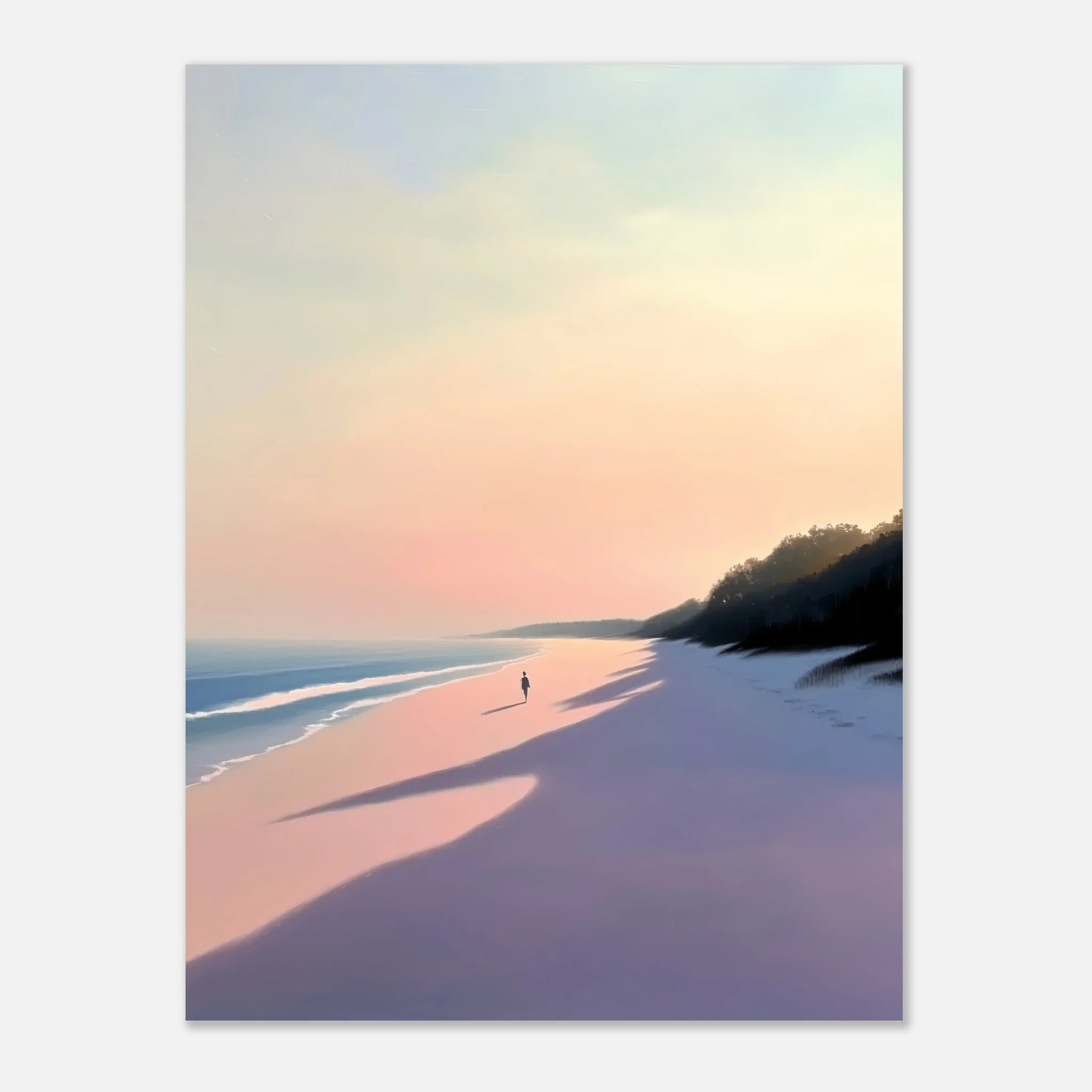 Wanderer at Dusk – Poster - Image 27