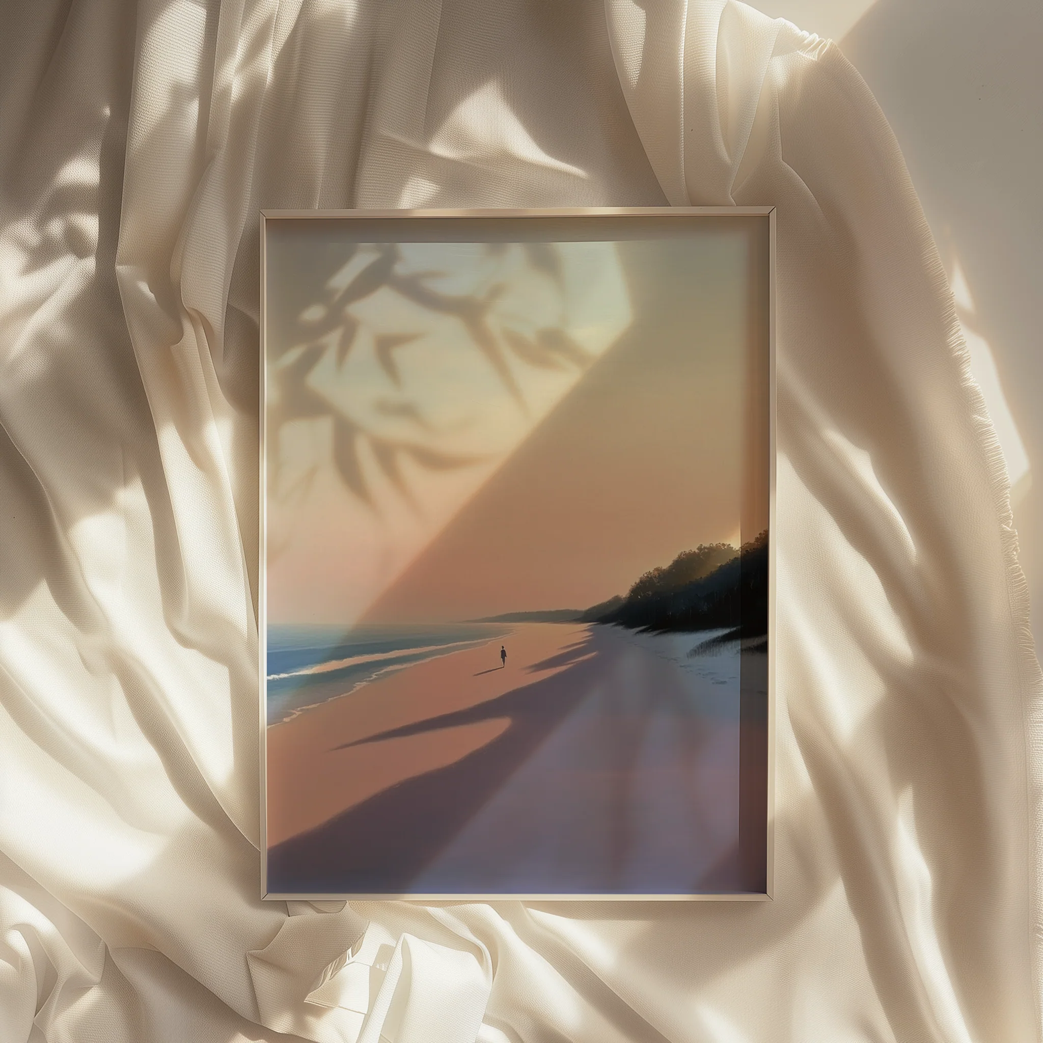 Wanderer at Dusk – Poster - Image 3