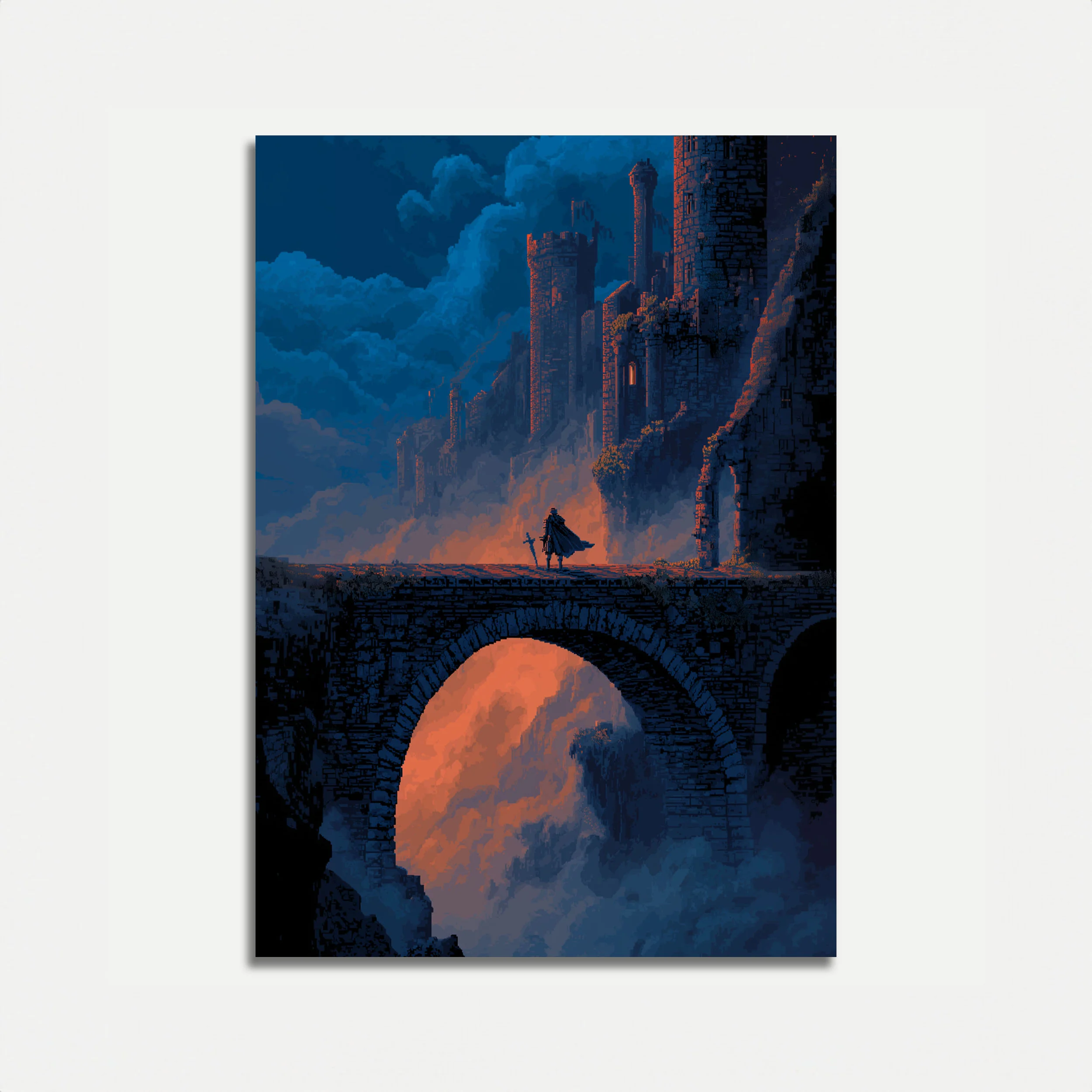 Warrior at the Castle Poster
