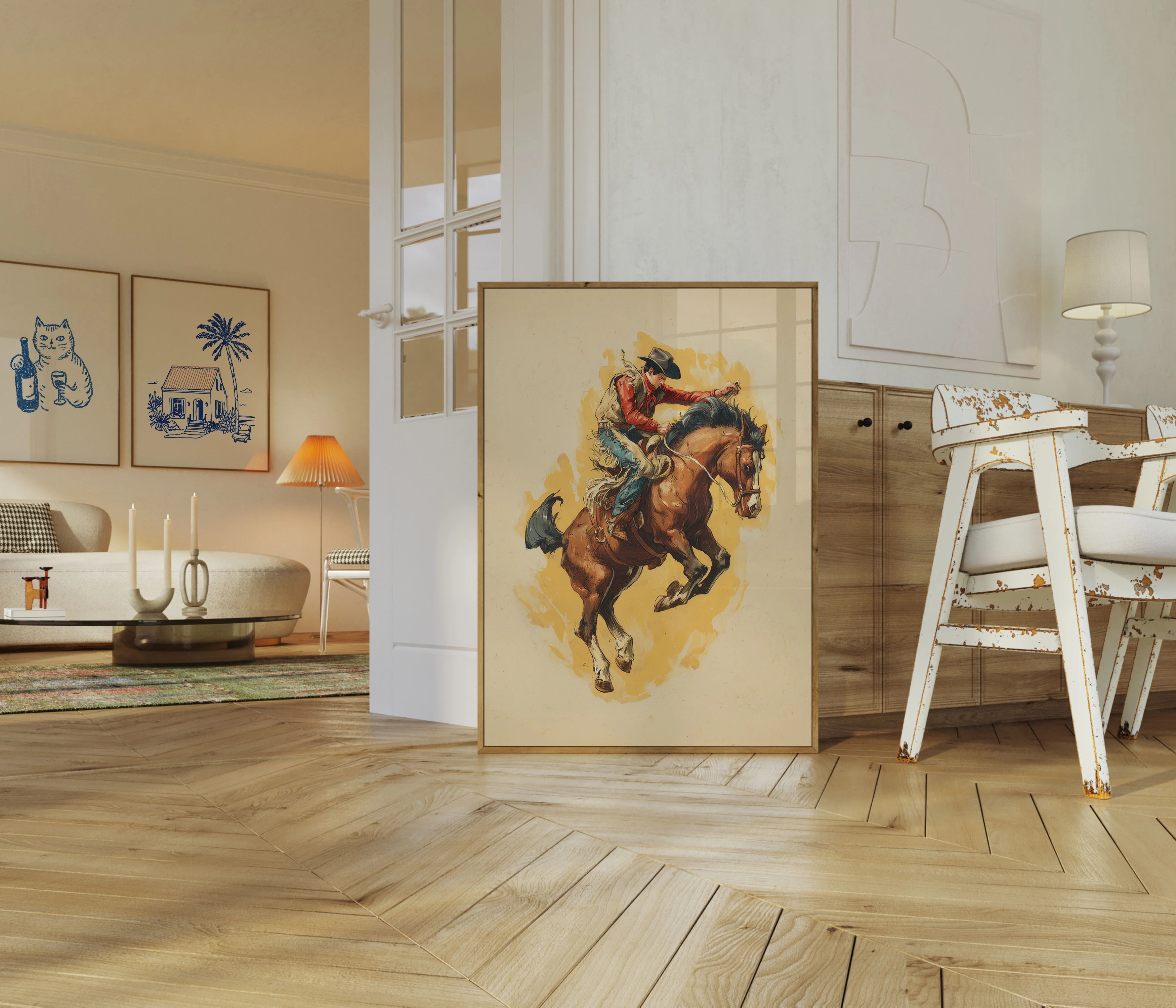 Wild Bronco Rodeo Poster - Image 5