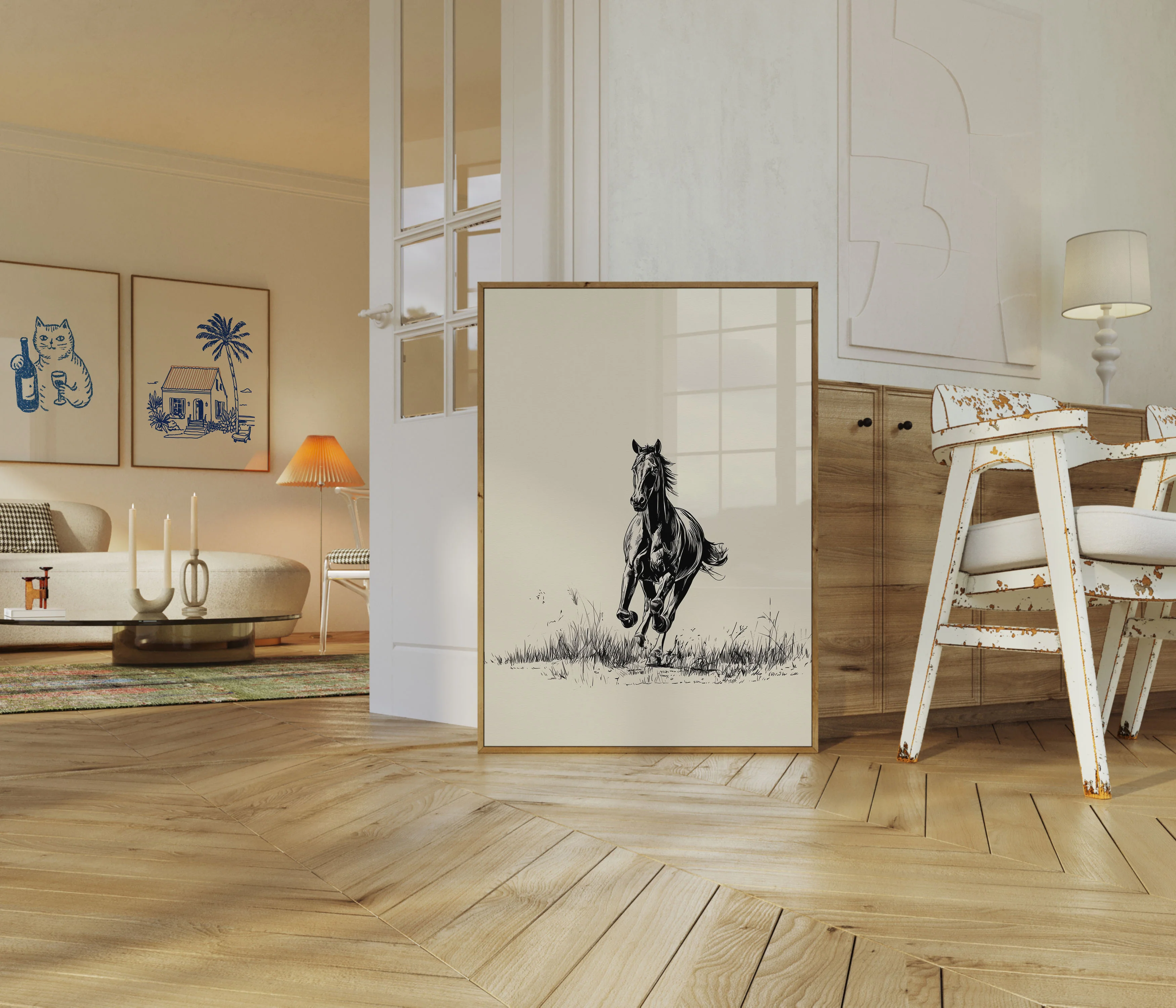 Wild Horse Running Free Poster - Image 5