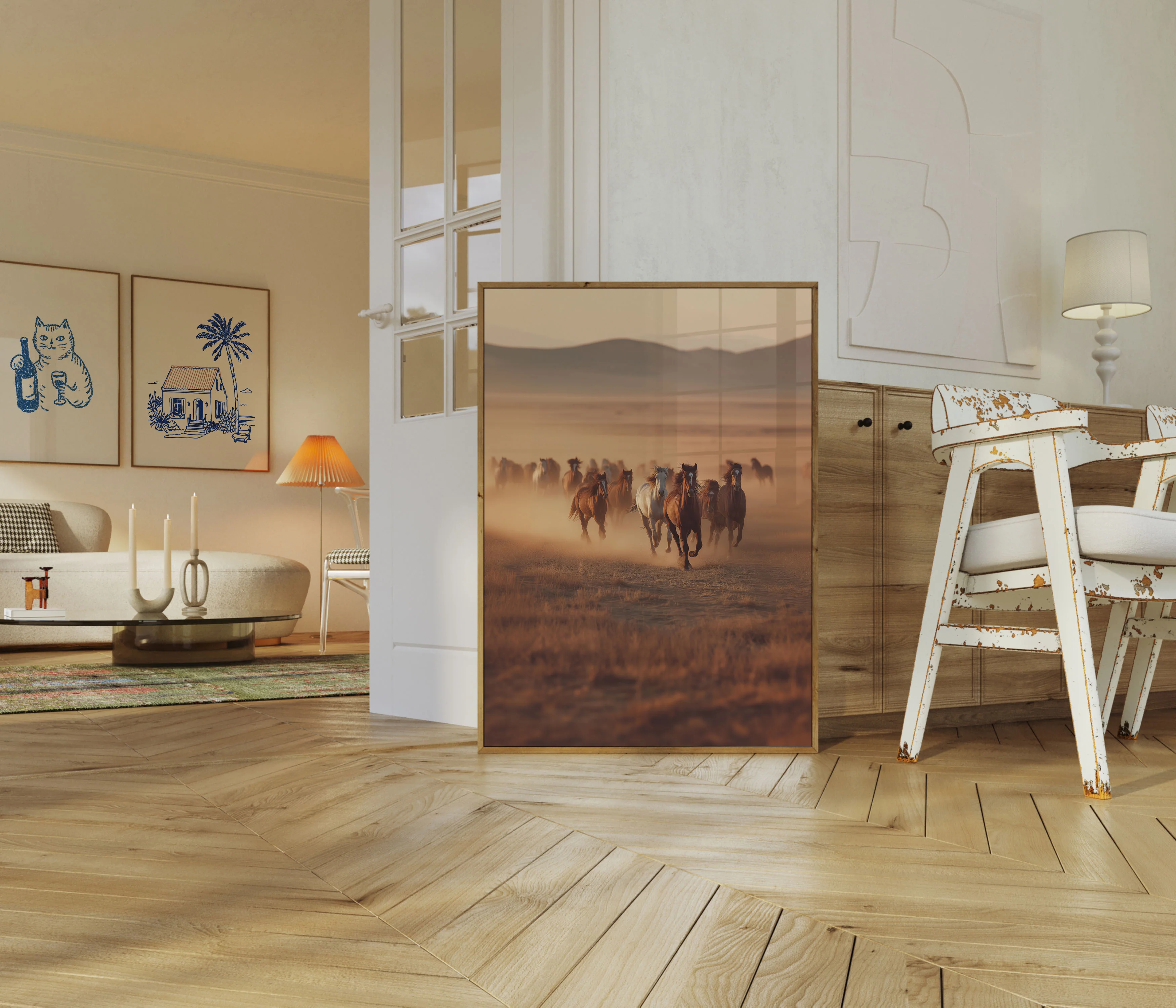 Wild Horses Running Free Poster - Image 5