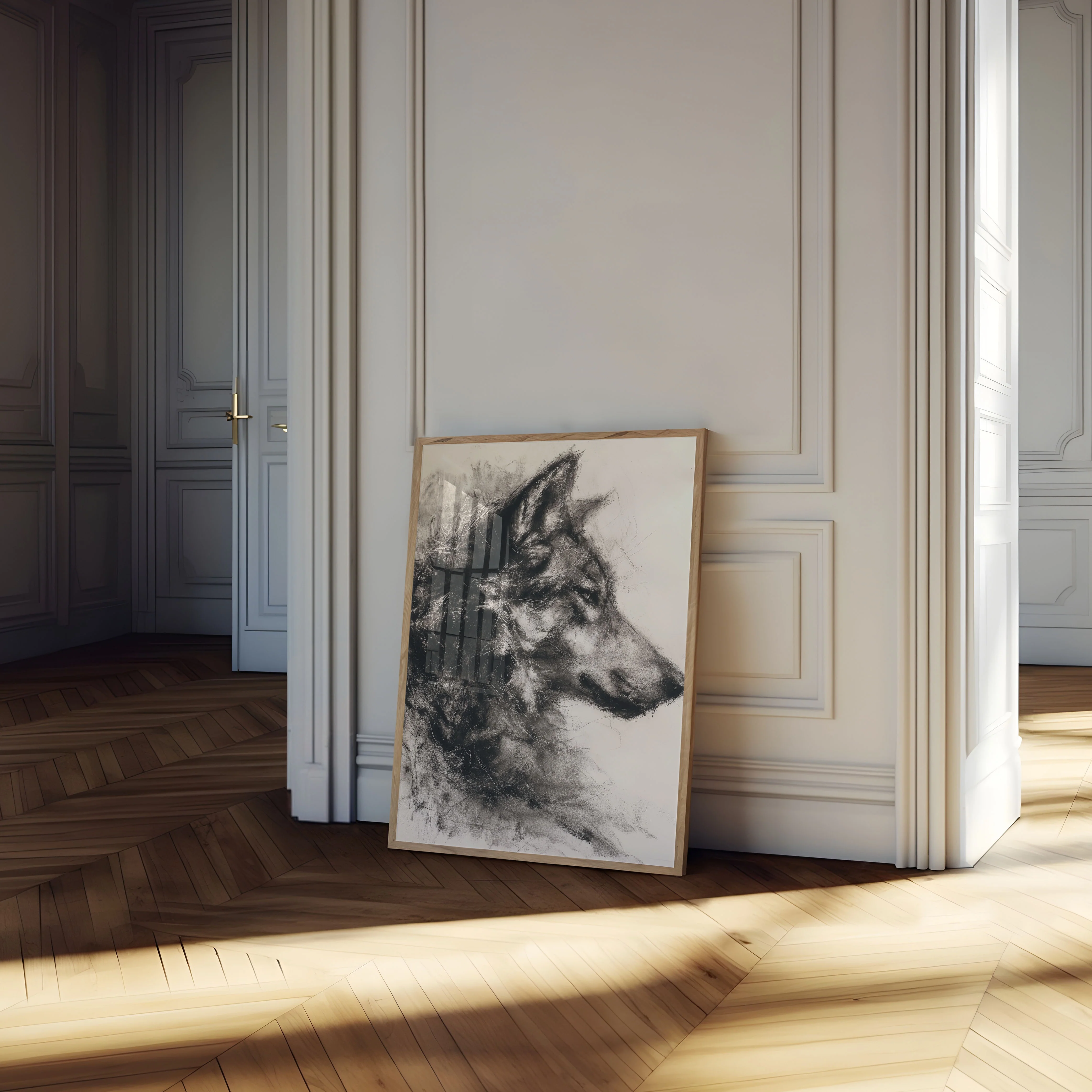 Wild Spirit Wolf Poster - Image 4