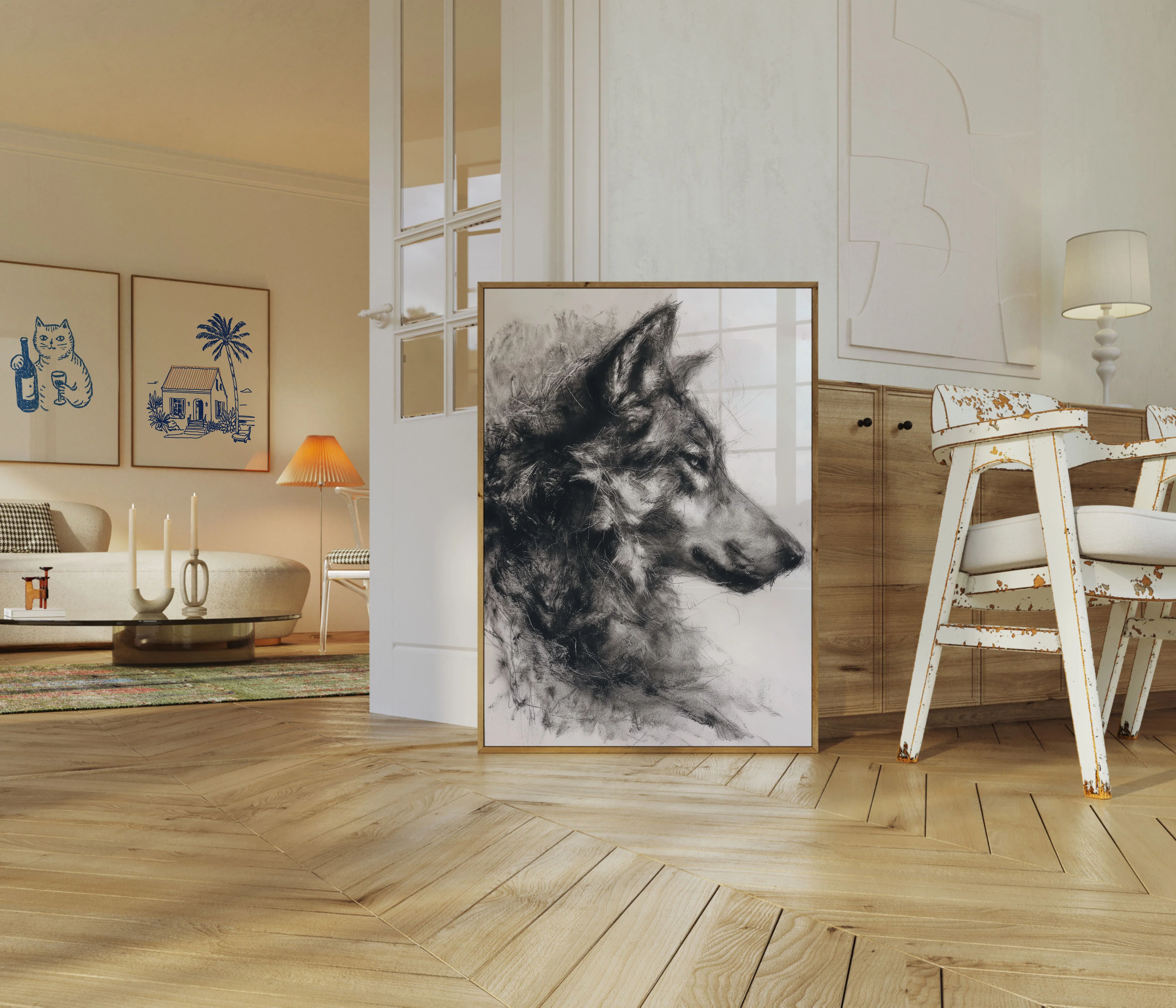 Wild Spirit Wolf Poster - Image 5