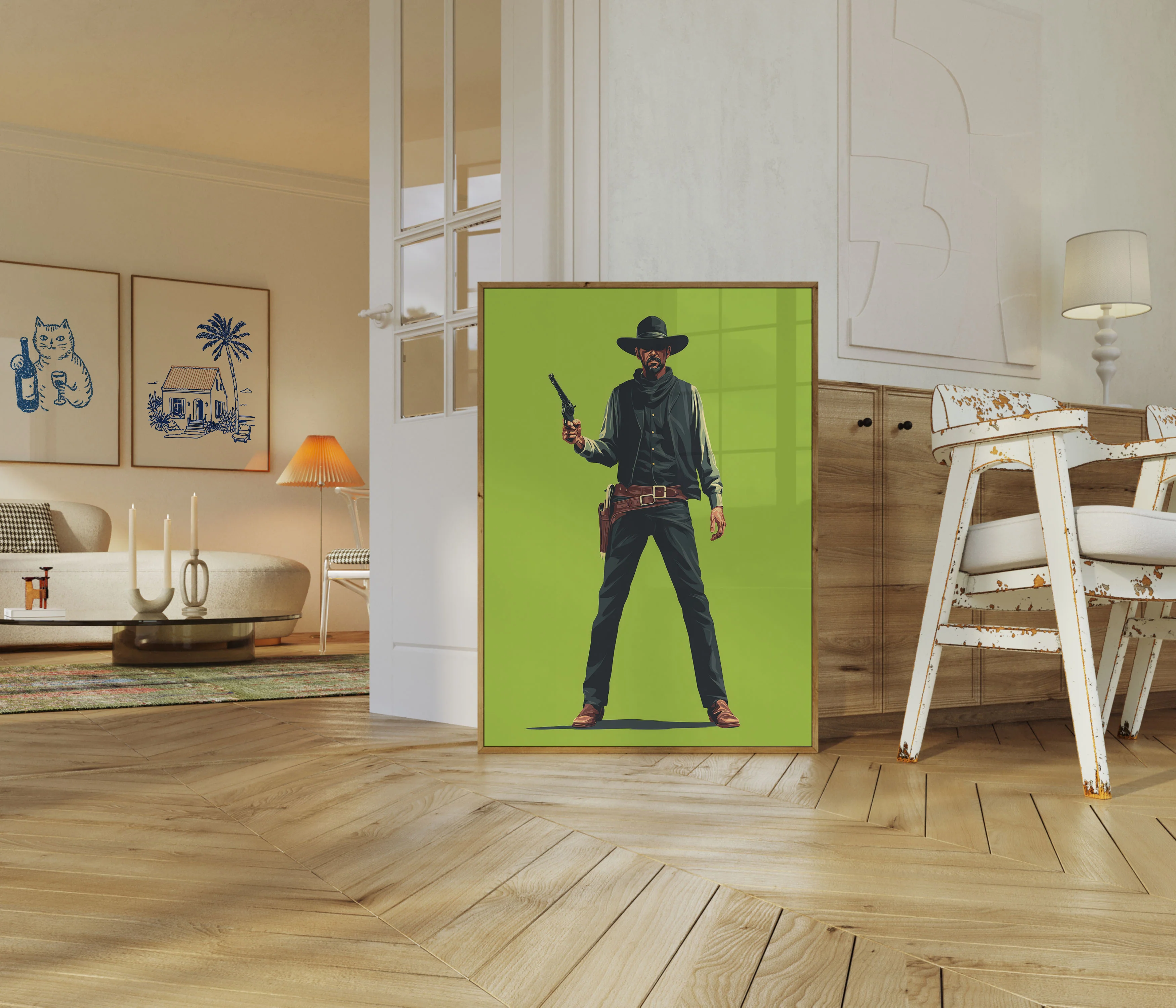 Wild West Gunslinger Poster - Image 5