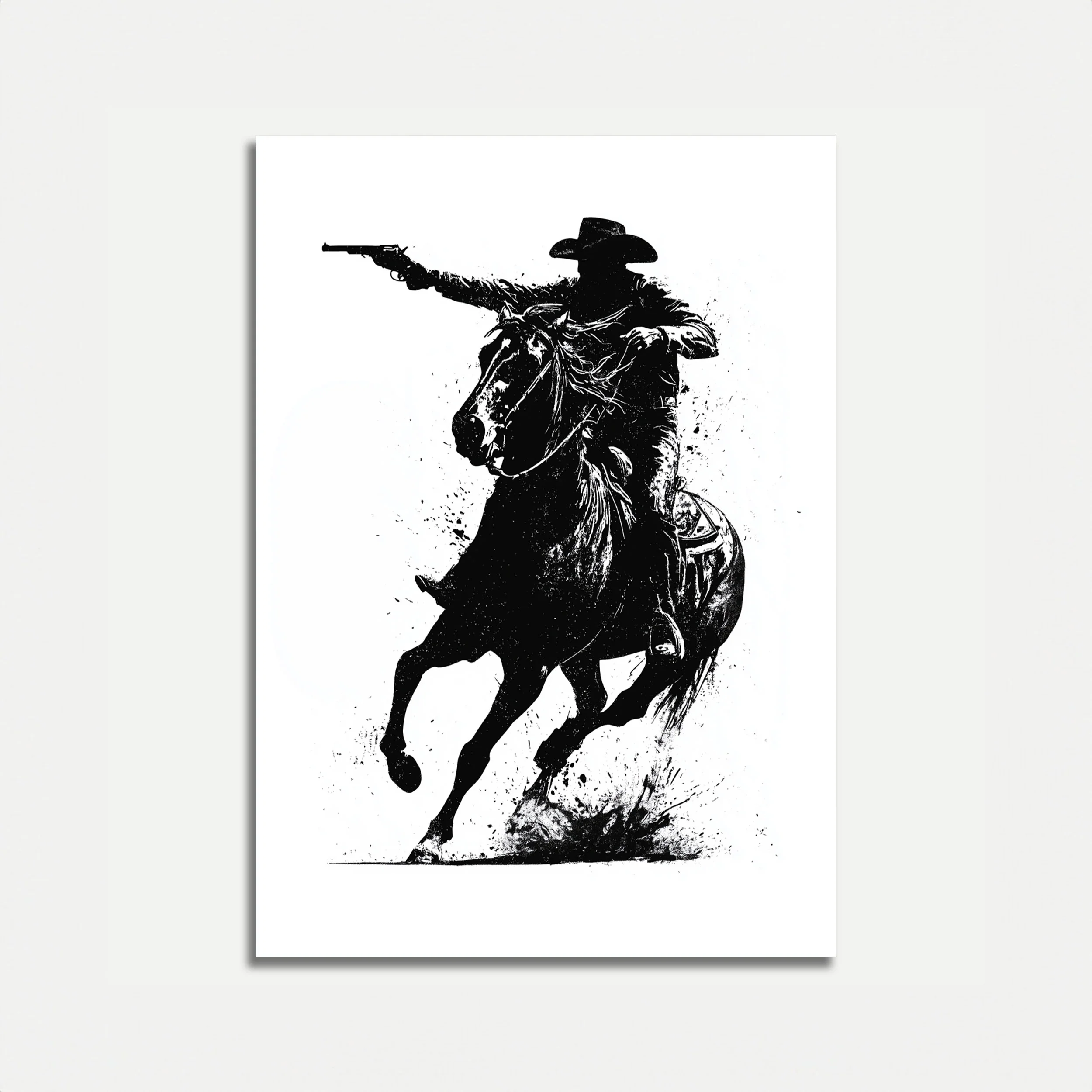Wild West Gunslinger Poster