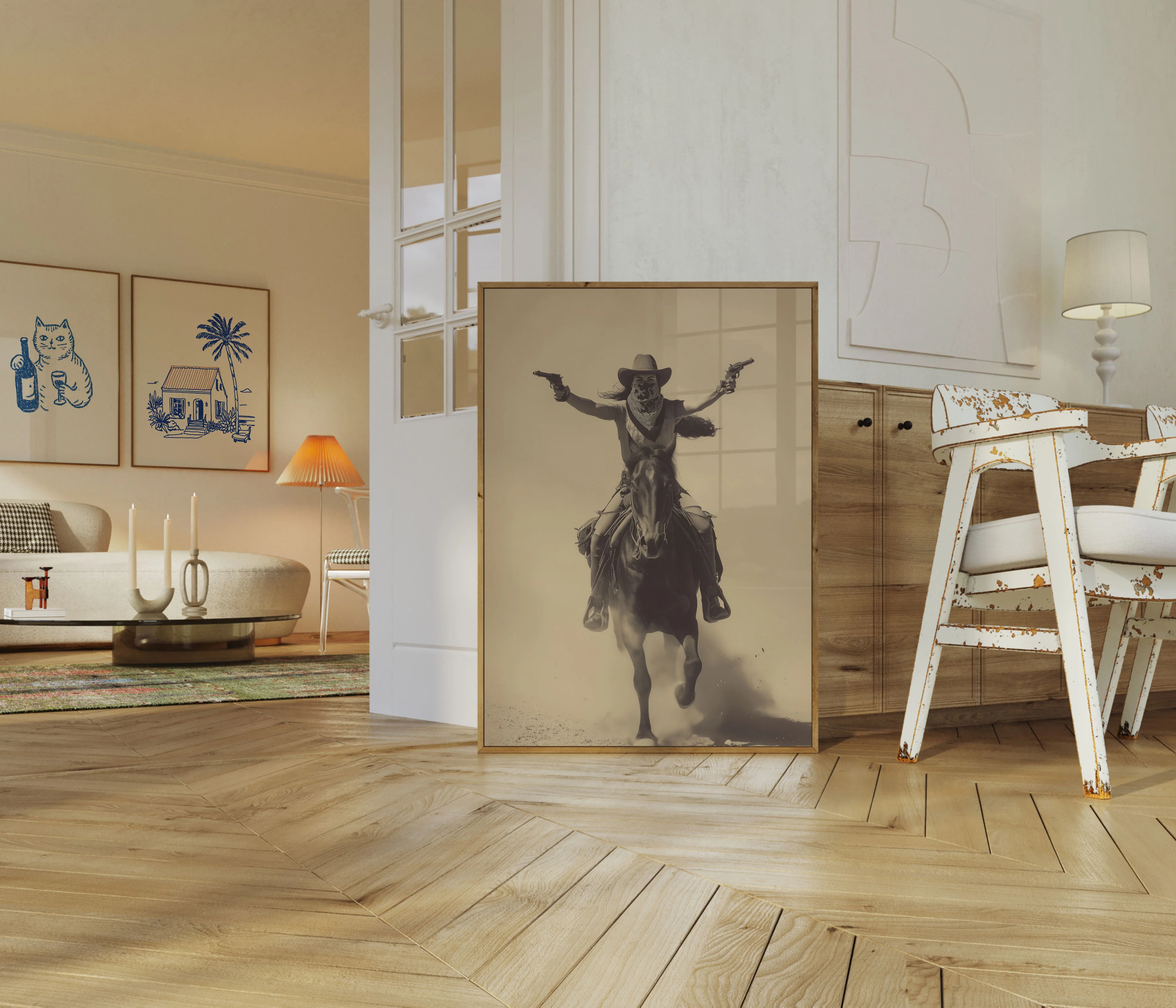 Wild West Gunslinger Poster - Image 5